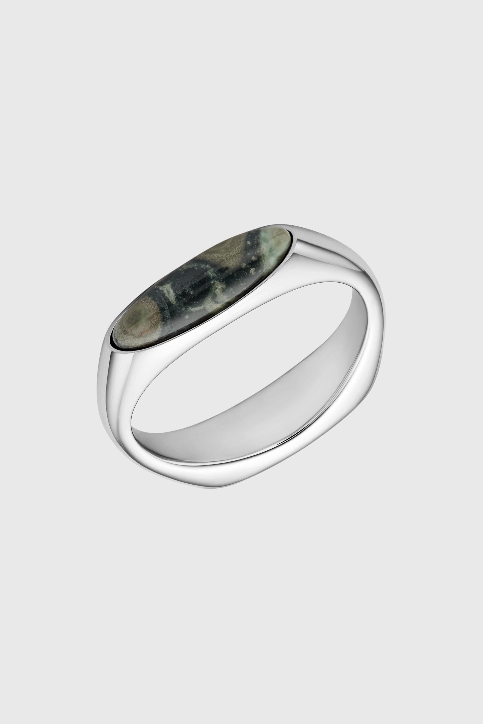 Diesel - DX167940 JEWELLERY, Unisex Siegelring aus Edelstahl in Silber - 1