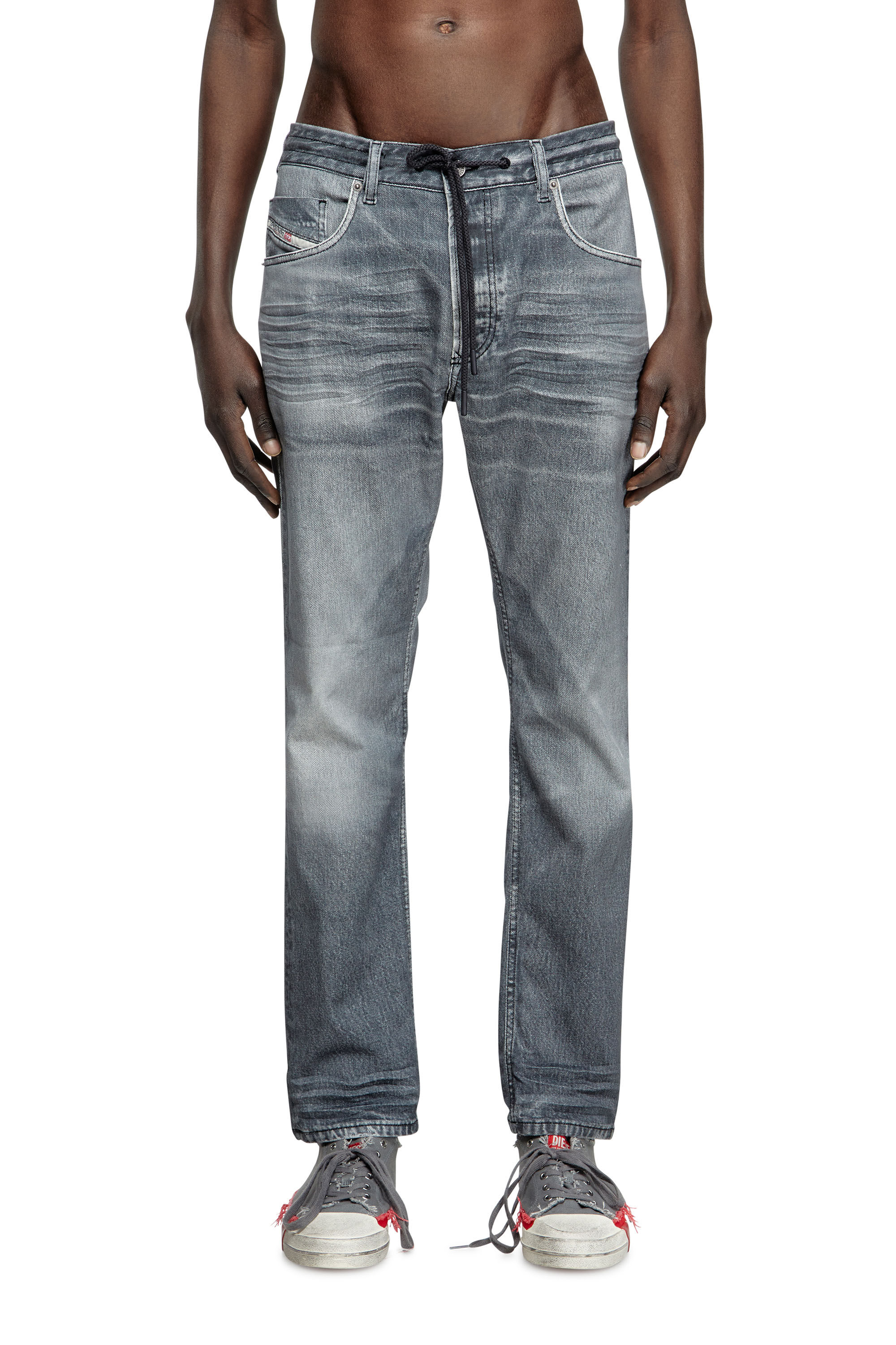 Diesel - Herren Regular 2030 D-Krooley Joggjeans® 068PC, Grau - 3