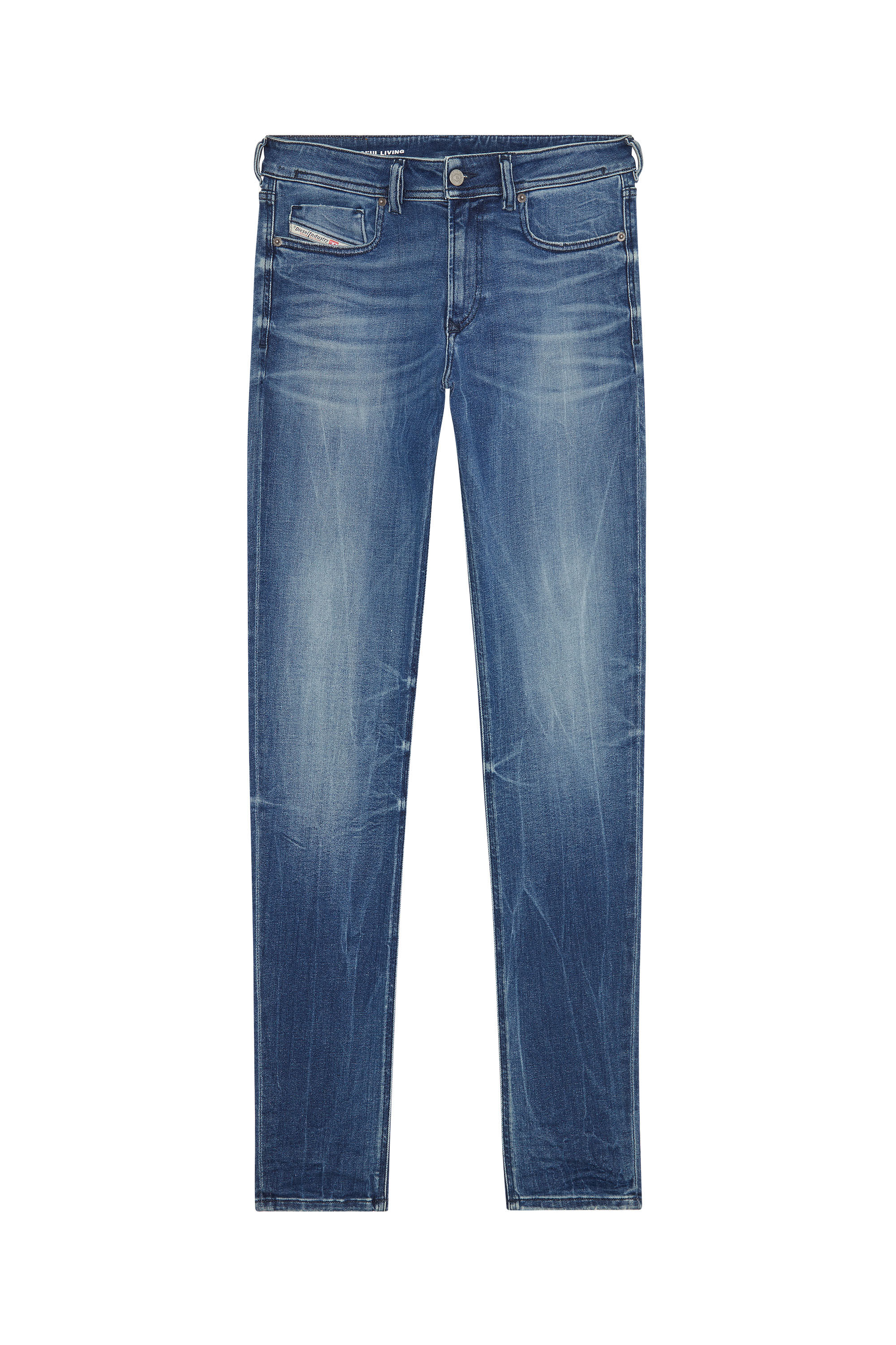 Diesel - Skinny Jeans 1979 Sleenker 09G30, Mittelblau - Image 2