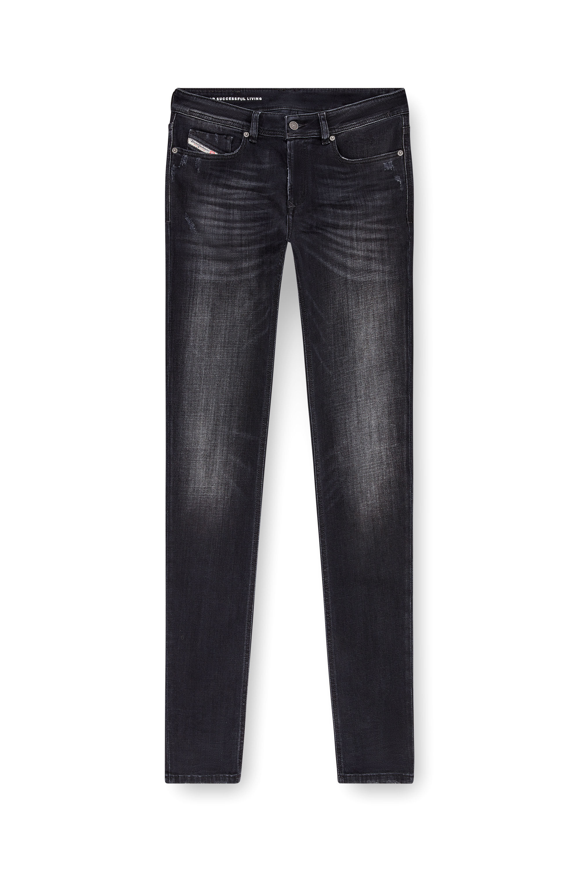 Diesel - Herren Skinny Jeans 1979 Sleenker 09K11, Schwarz/Dunkelgrau - Image 1