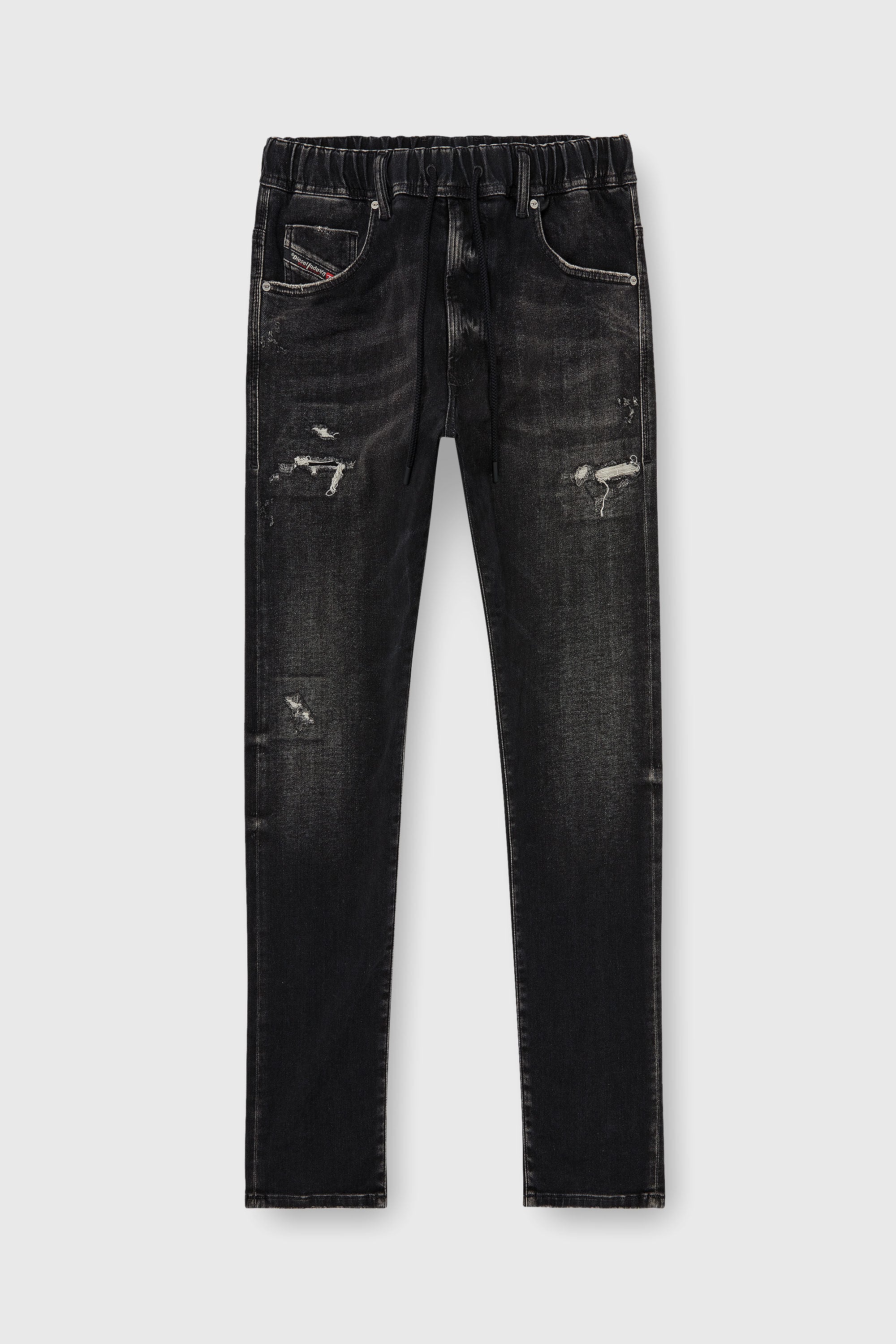 Diesel - Herren Regular 2030 D-Krooley Joggjeans&reg; 09Q22, Schwarz/Dunkelgrau - 4