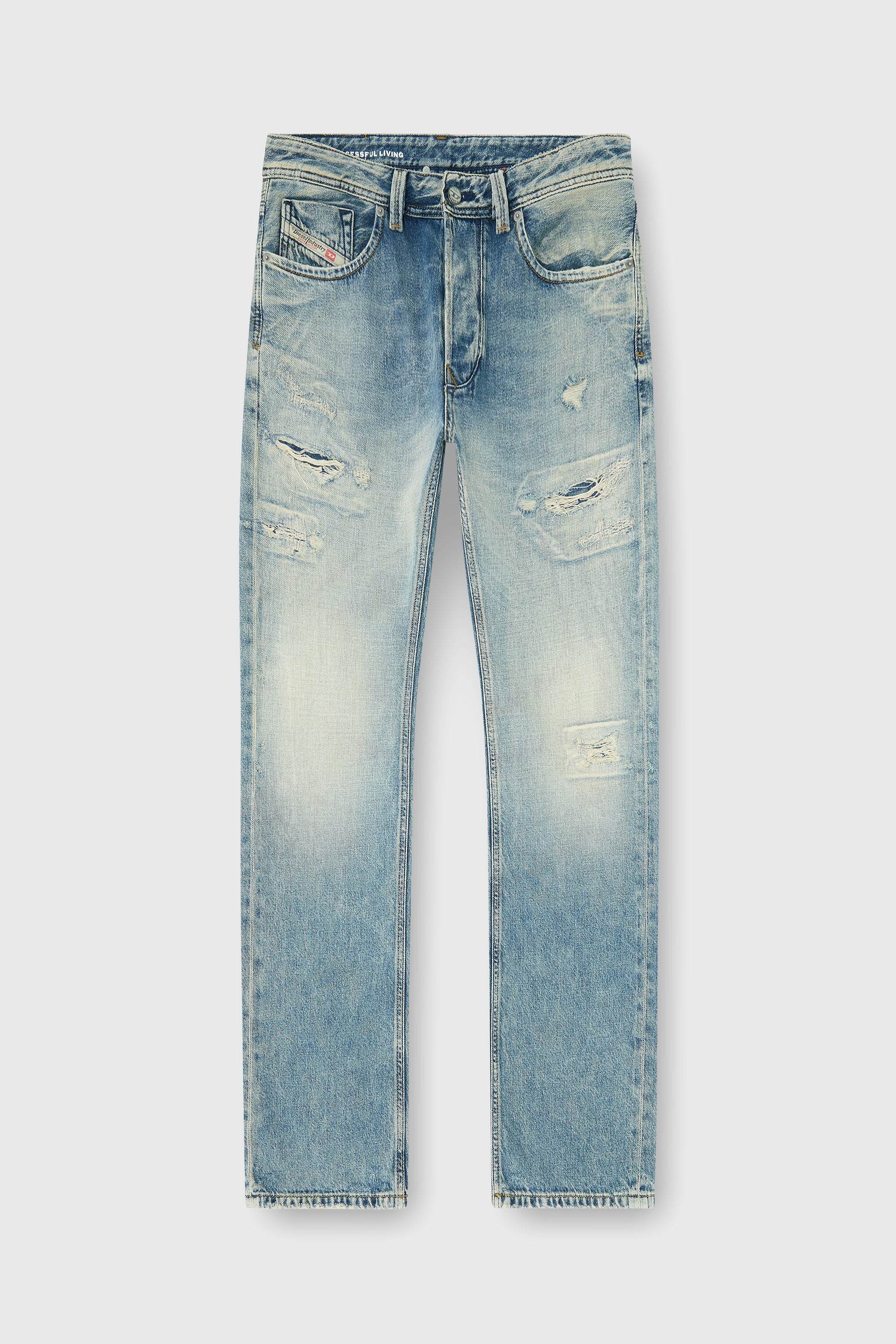 Diesel - Man's Regular Jeans 1985 Larkee 09P62, Medium blue - 6