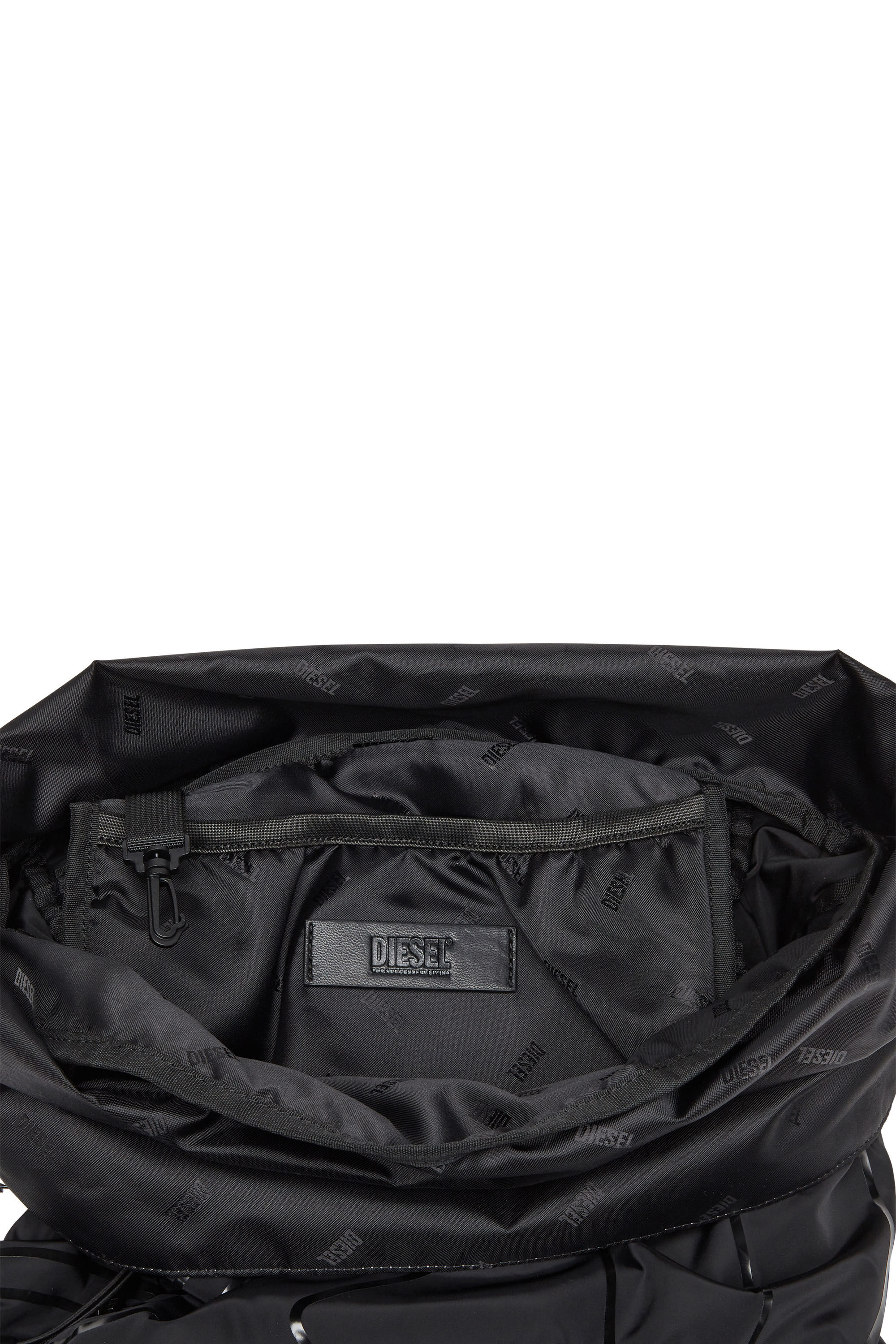 Black nylon rucksack deals