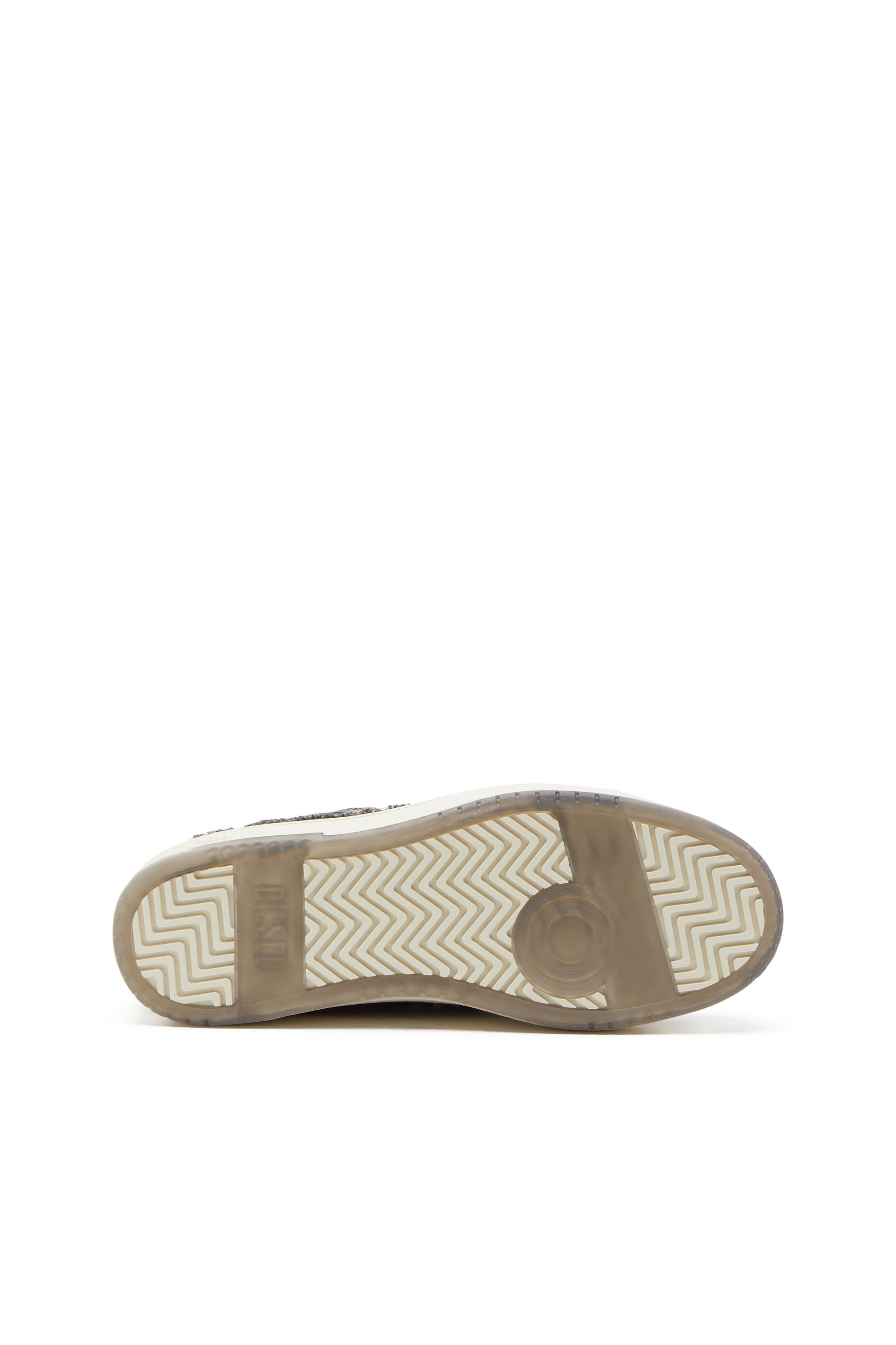 Diesel - S-TRACKER-D LOW, Herren S-Tracker-D-Ausgefranste Sneakers aus Denim mit transparenter Sohle in Blau - 5