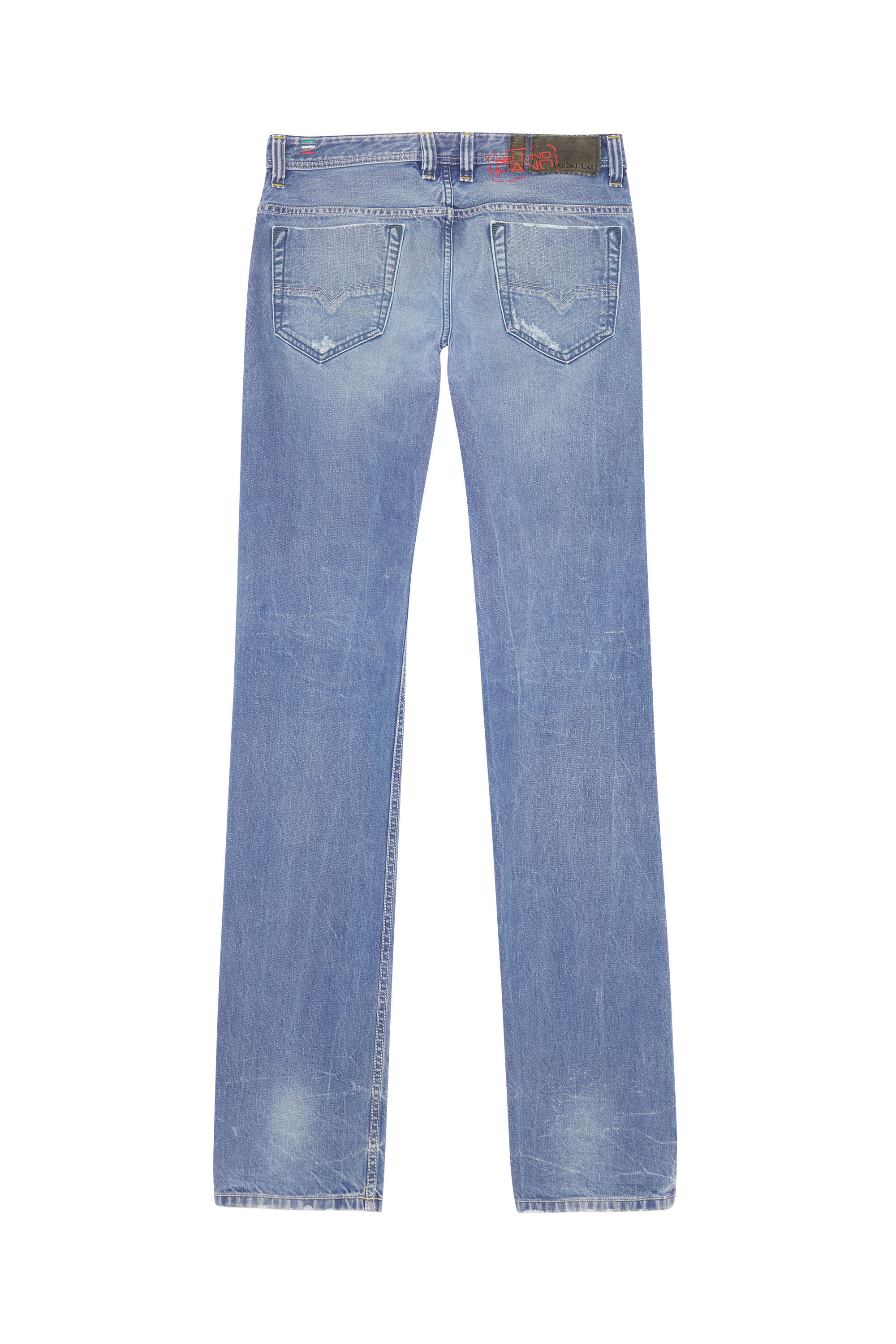 Diesel - SAFADO, Herren Diesel Herren - Jeans Mittelblau in Mittelblau - 2