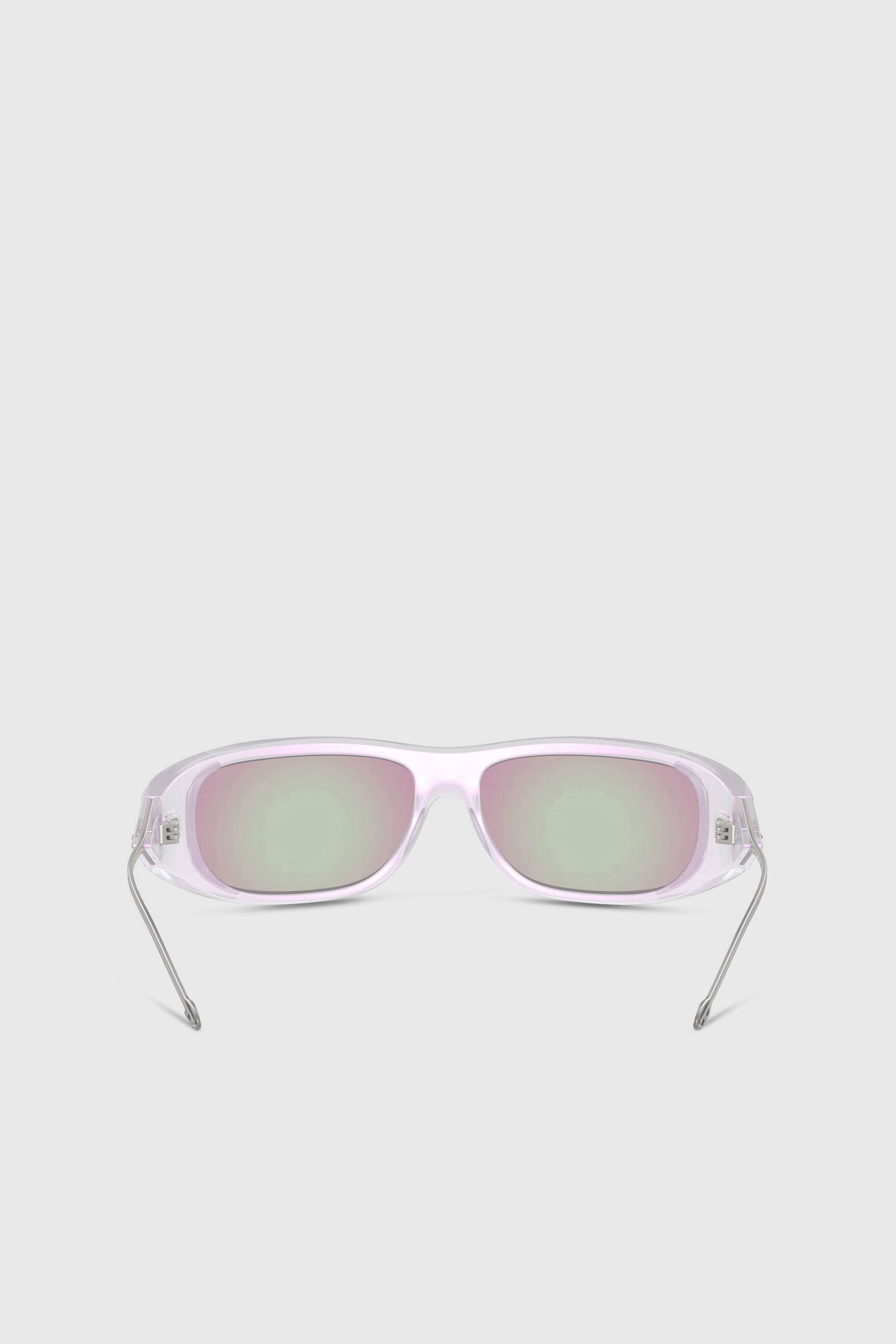 Diesel - 0DL3001 SIZE 61, Unisex Wraparound-Stil Brille in Bubble - 3