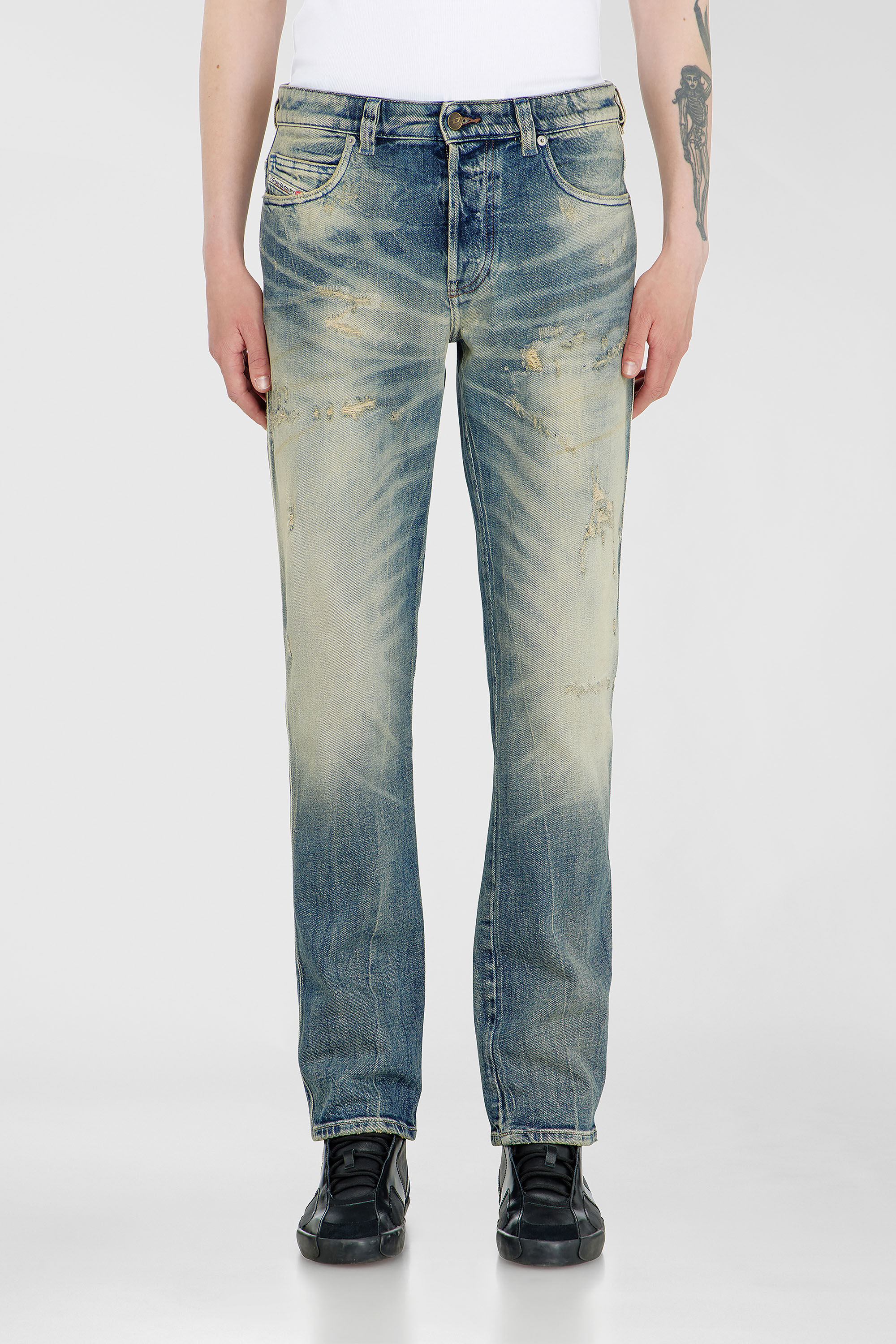 Diesel - Herren Slim Jeans 1993 D-Vyl 09P34, Mittelblau - 4