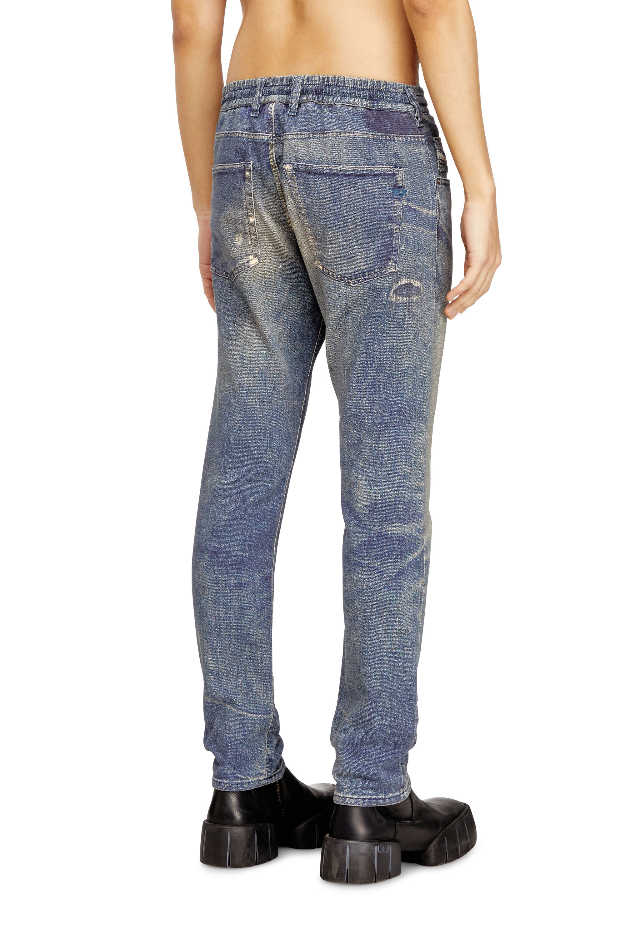 Diesel - Man's Regular 2032 D-Krooley Joggjeans&reg; 068UT, Medium blue - 3