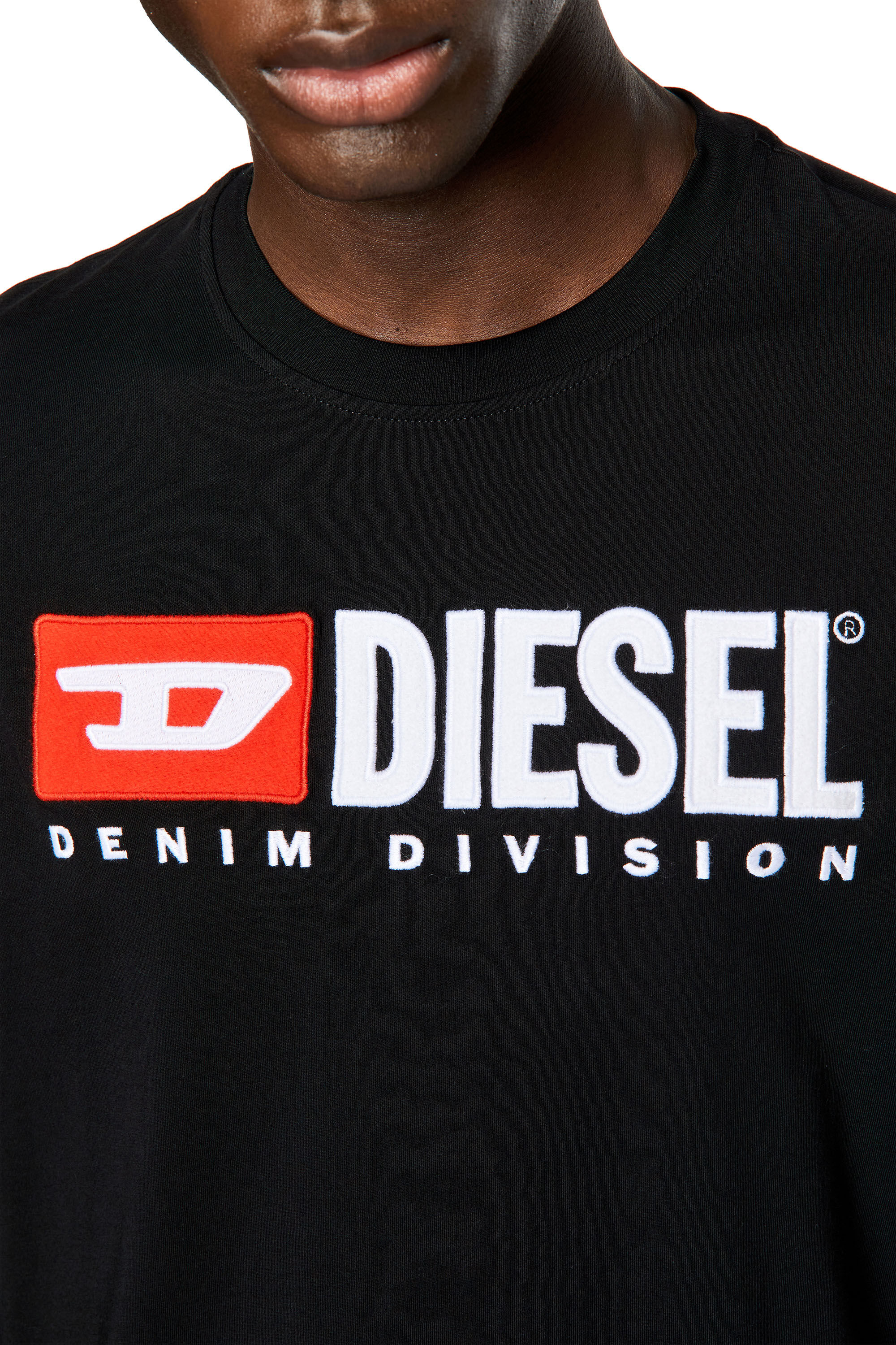Diesel - T-JUST-LS-DIV, Schwarz - Image 5