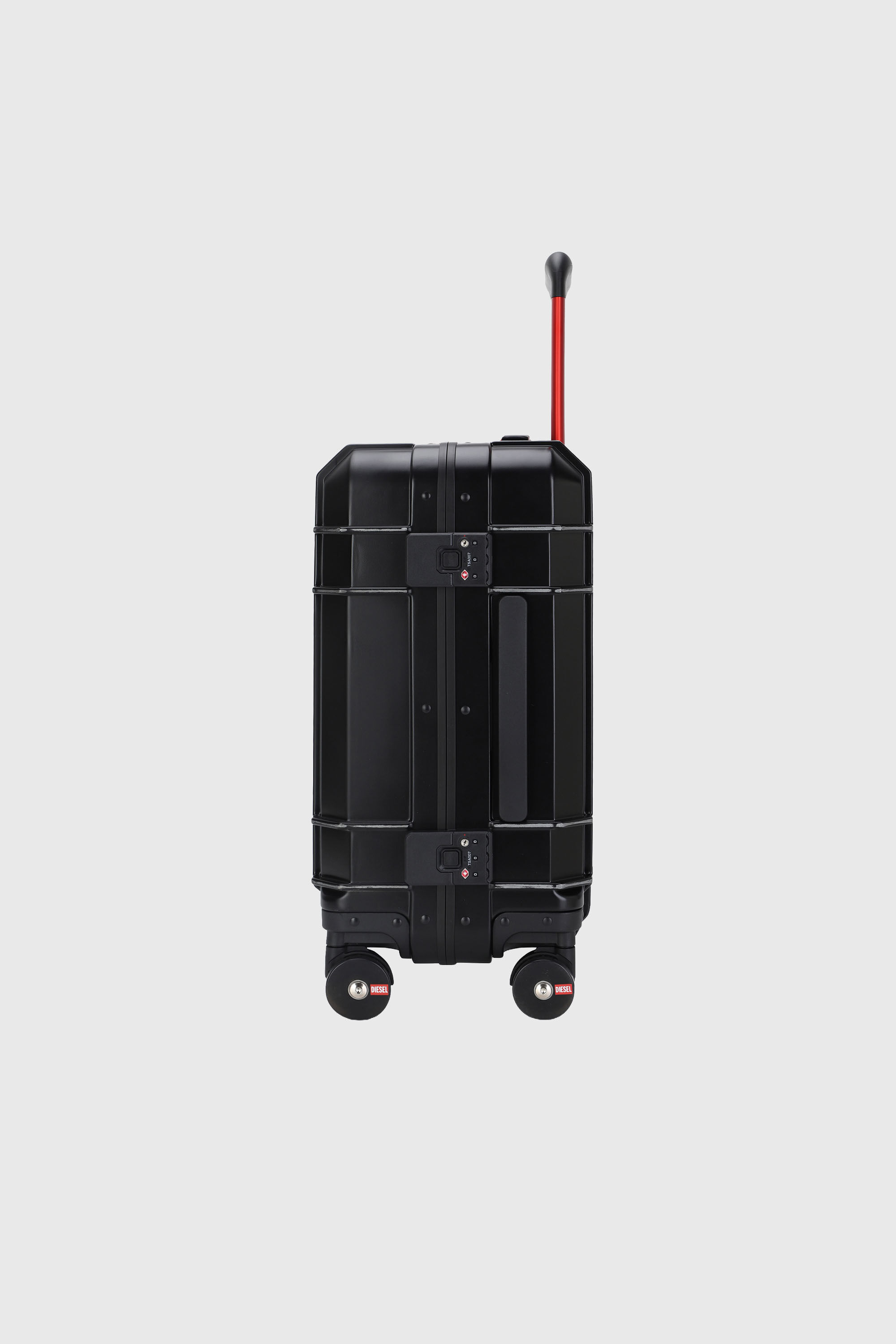 Diesel - DIESEL PC STRONG IMAGE TROLLEY- DSL003, Unisex's Rugged suitcase size S in Black - 4