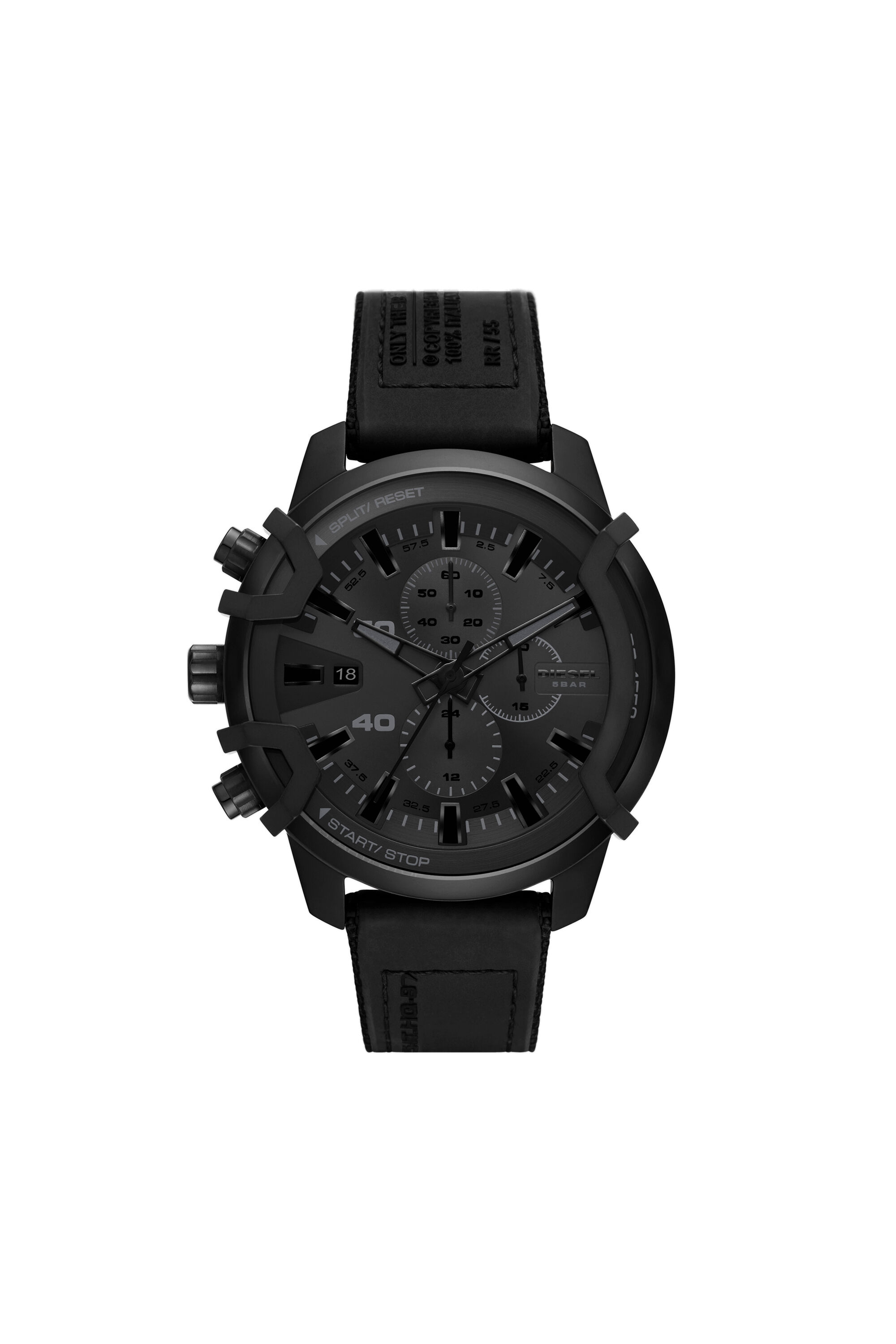 Diesel black watch outlet