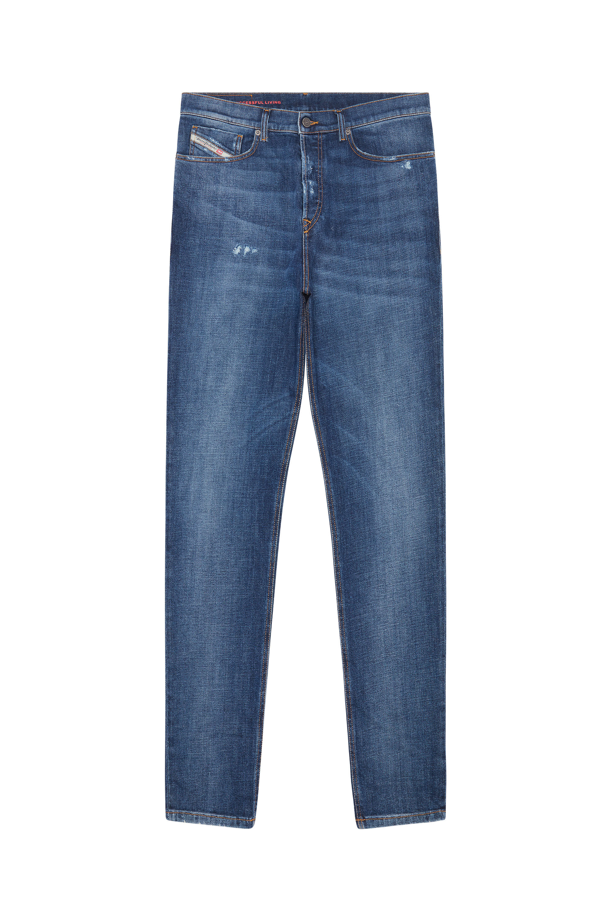 Diesel - 2005 D-Fining 09E45 Tapered Jeans, Mittelblau - Image 2