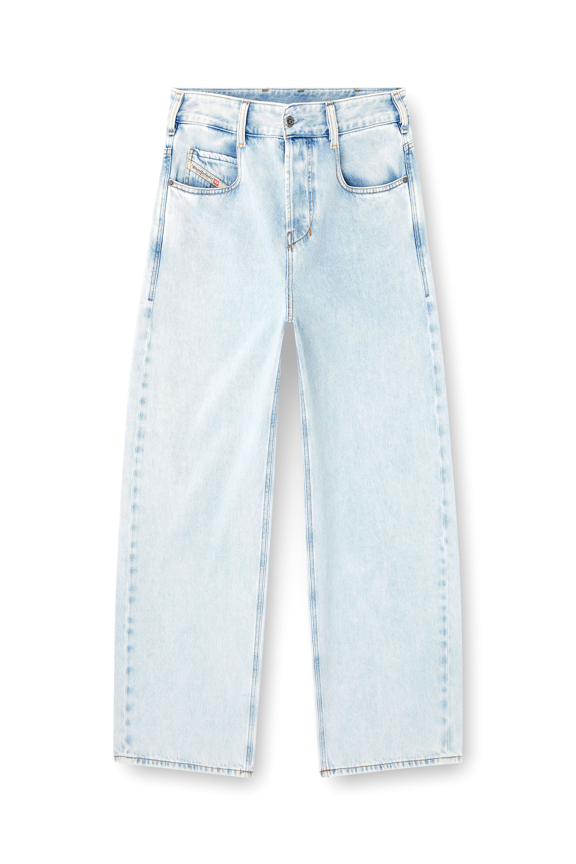 Diesel - Unisex Relaxed Jeans 1997 D-Enim-M 09M74, Hellblau - 2