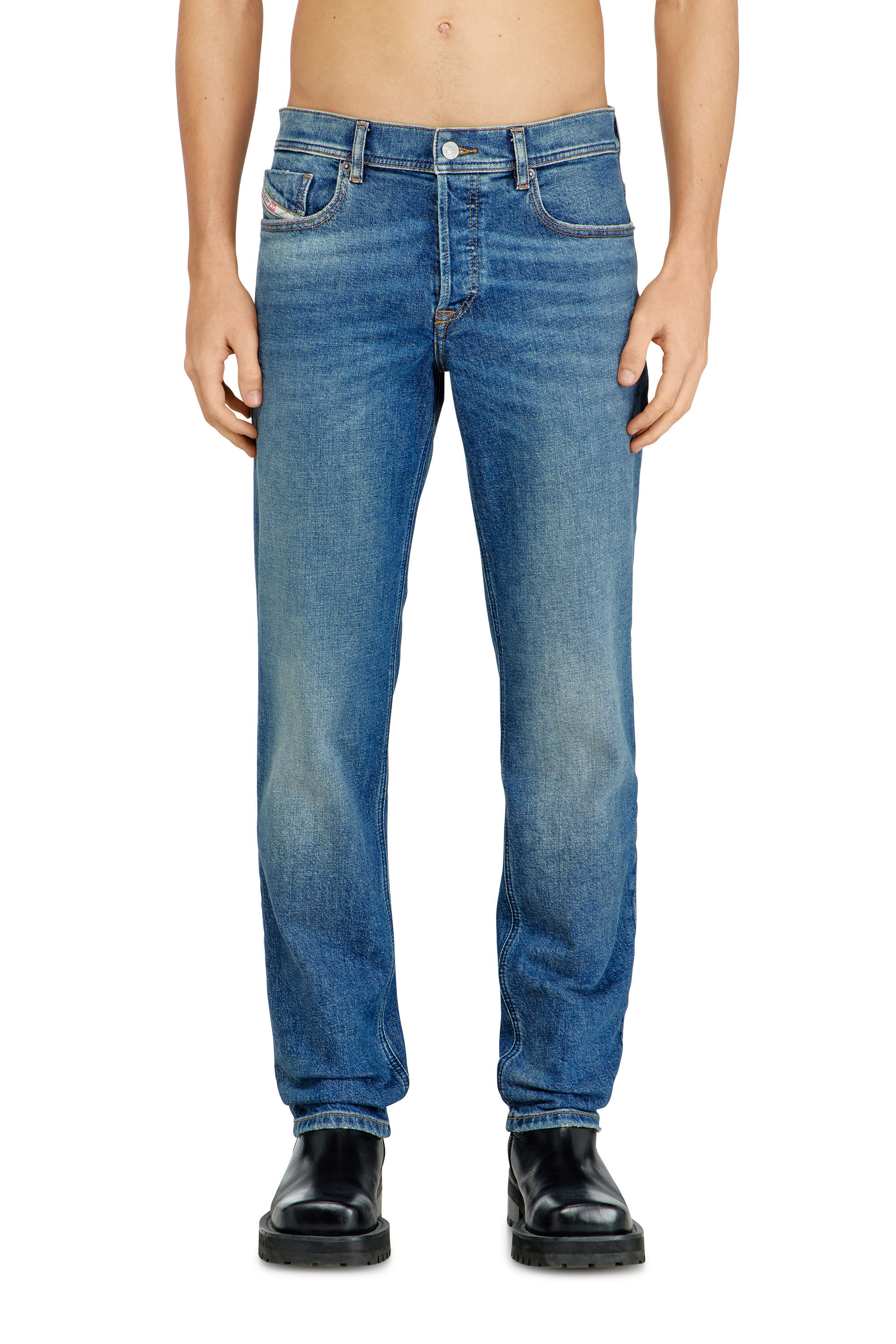 Diesel - Herren Regular Jeans 2023 D-Finitive 0BEBD, Blau - 3