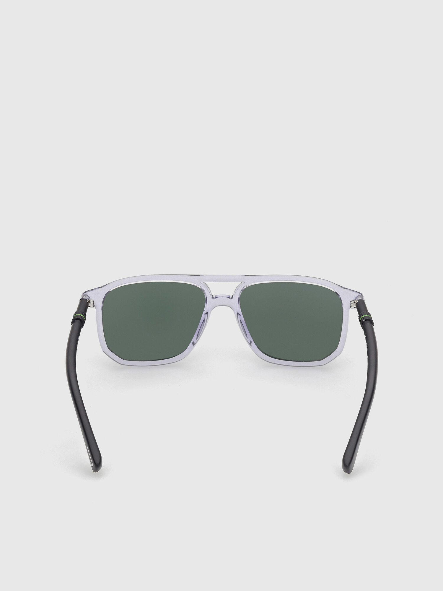 Diesel - DL0332, Herren Optische Brille mit Fliegerform in Grau - 4
