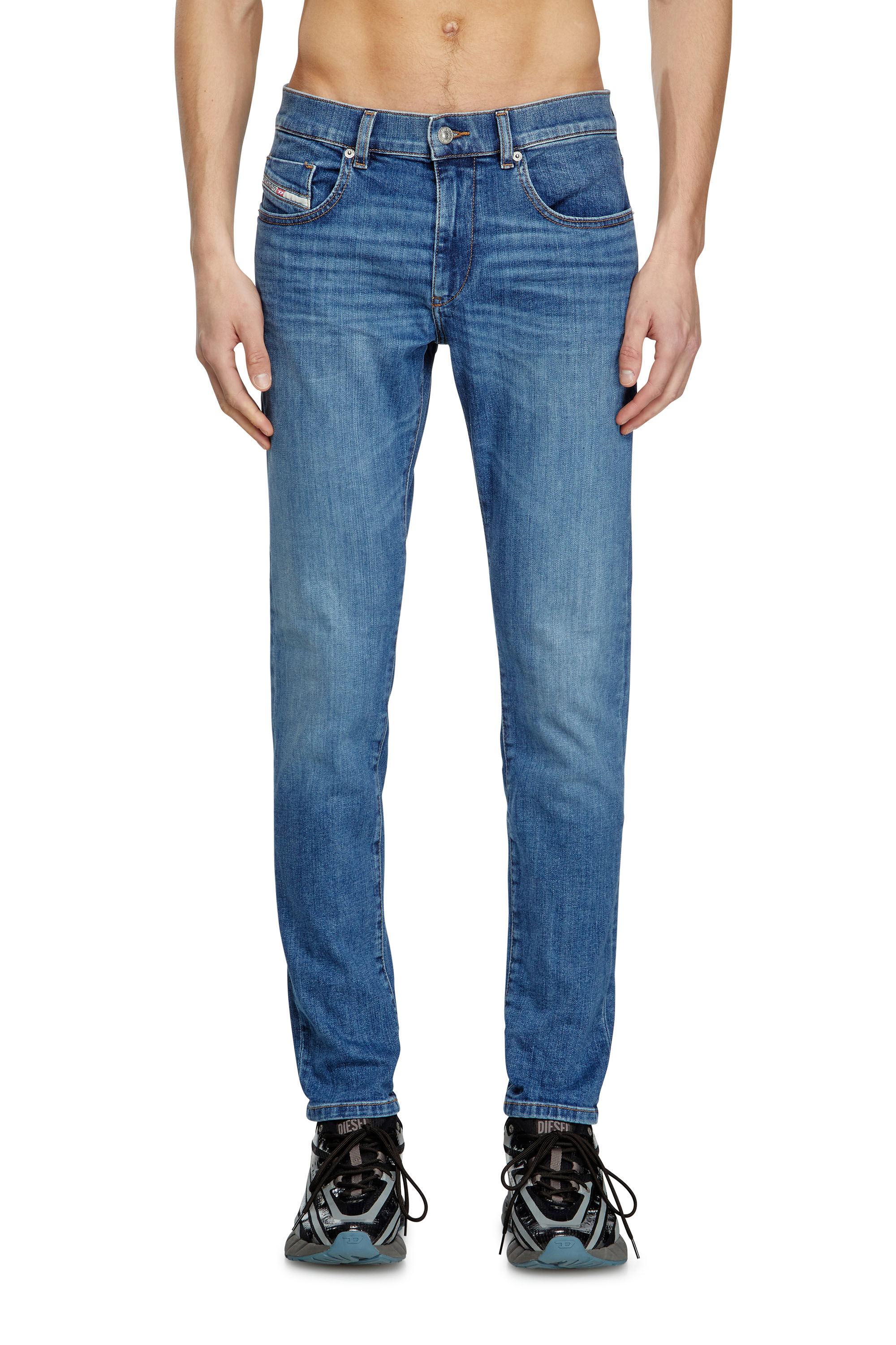 Diesel - Herren Slim Jeans 2019 D-Strukt 0KIAL, Hellblau - 3