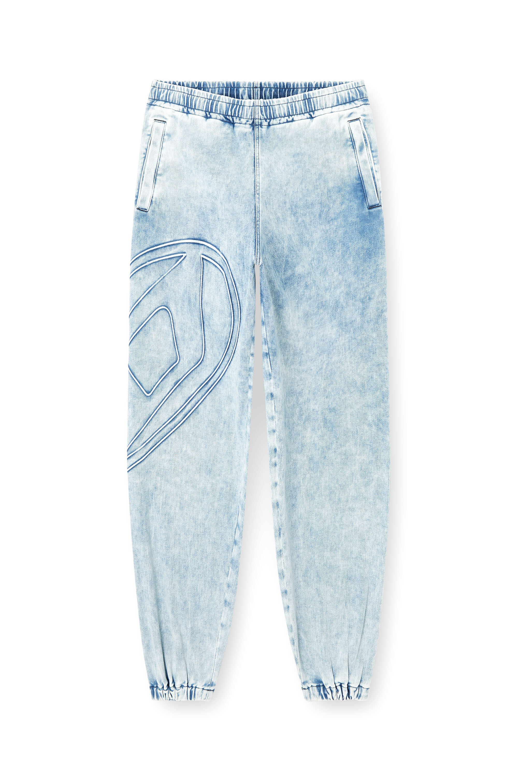 Diesel - Unisex Slim D-Pint Track Denim 0ABCN, Hellblau - 2