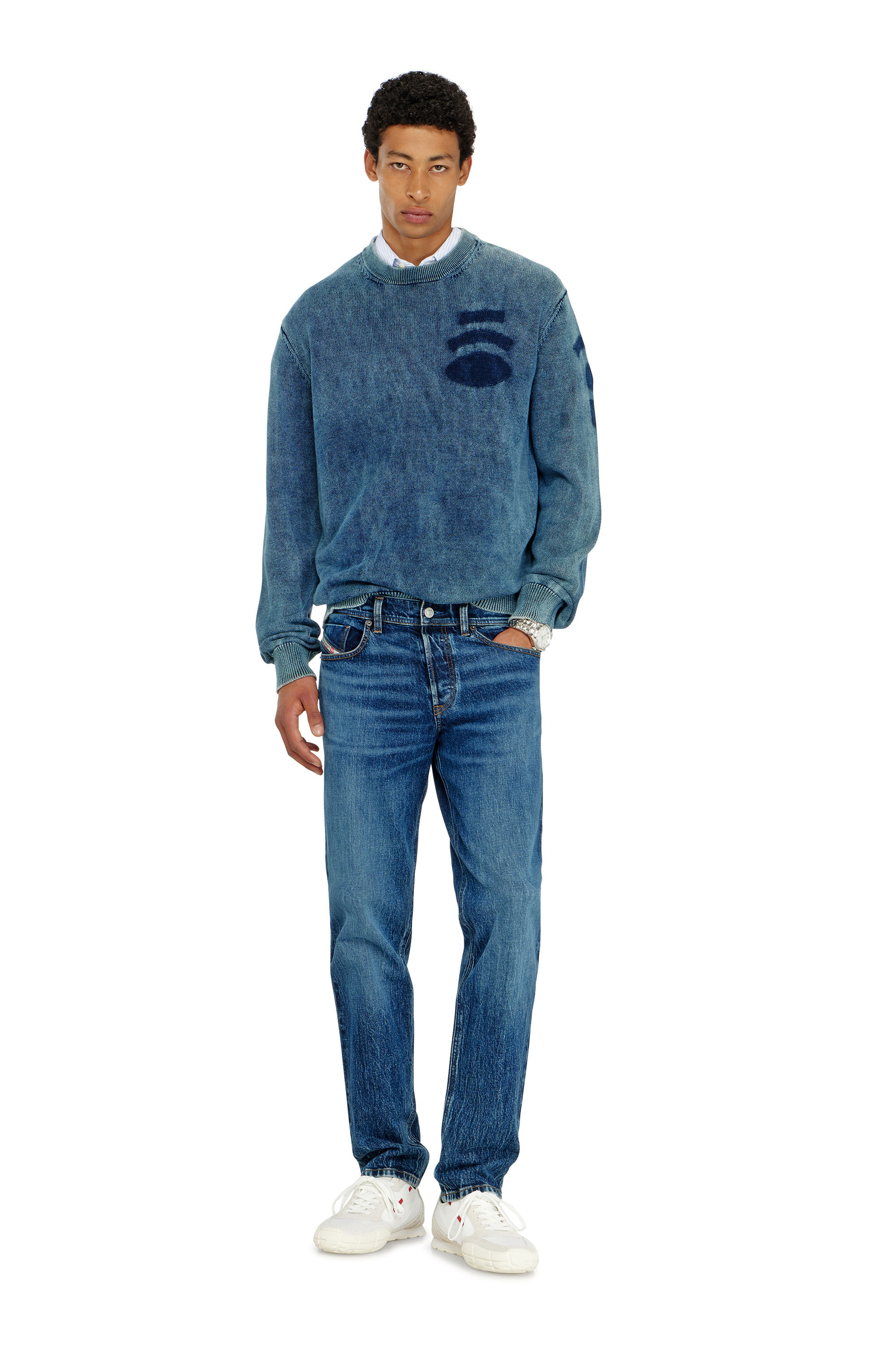 Diesel - Herren Regular Jeans 2023 D-Finitive 0KBBQ, Dunkelblau - 1