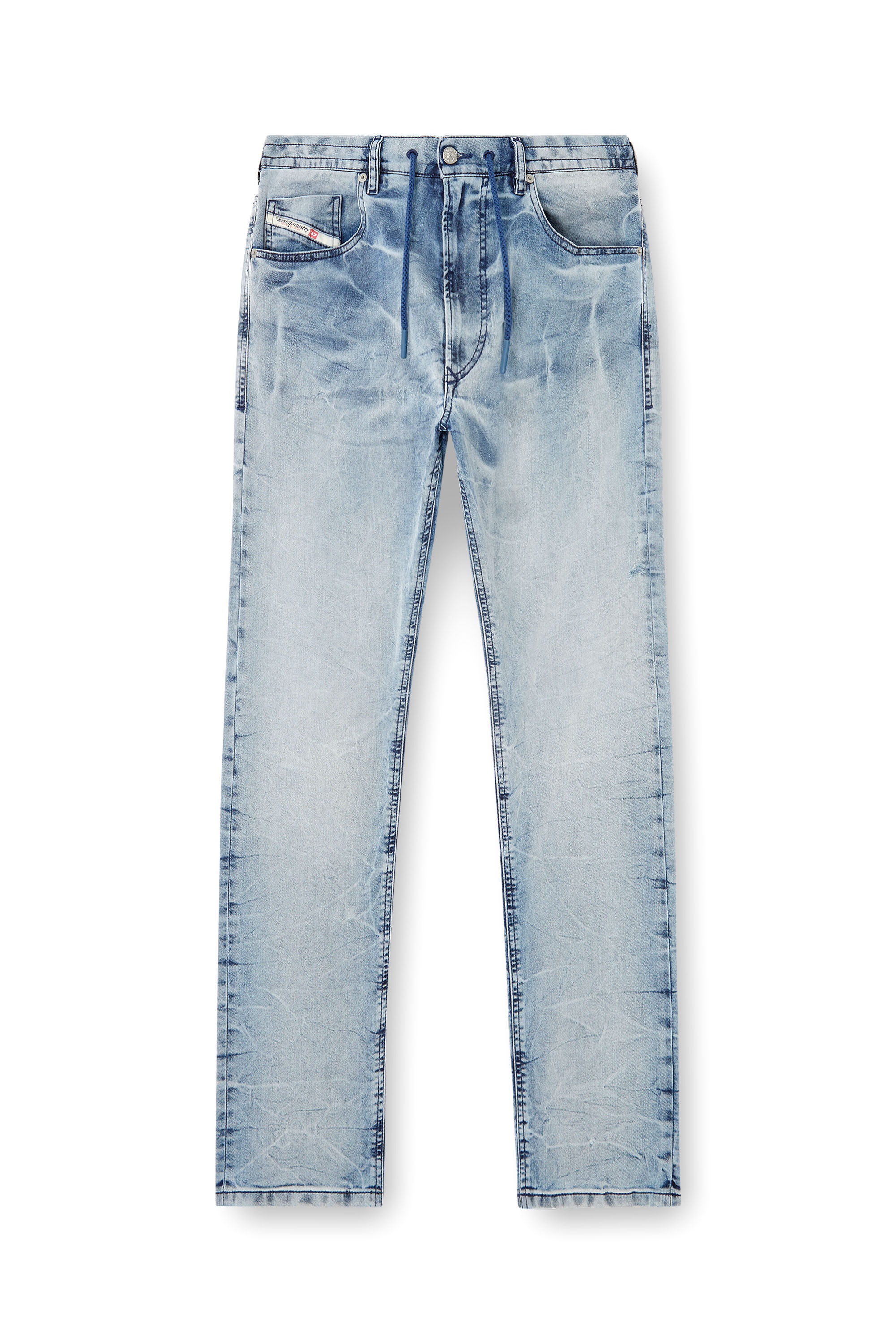 Diesel - Herren Regular 2030 D-Krooley Joggjeans® 068PK, Hellblau - 2