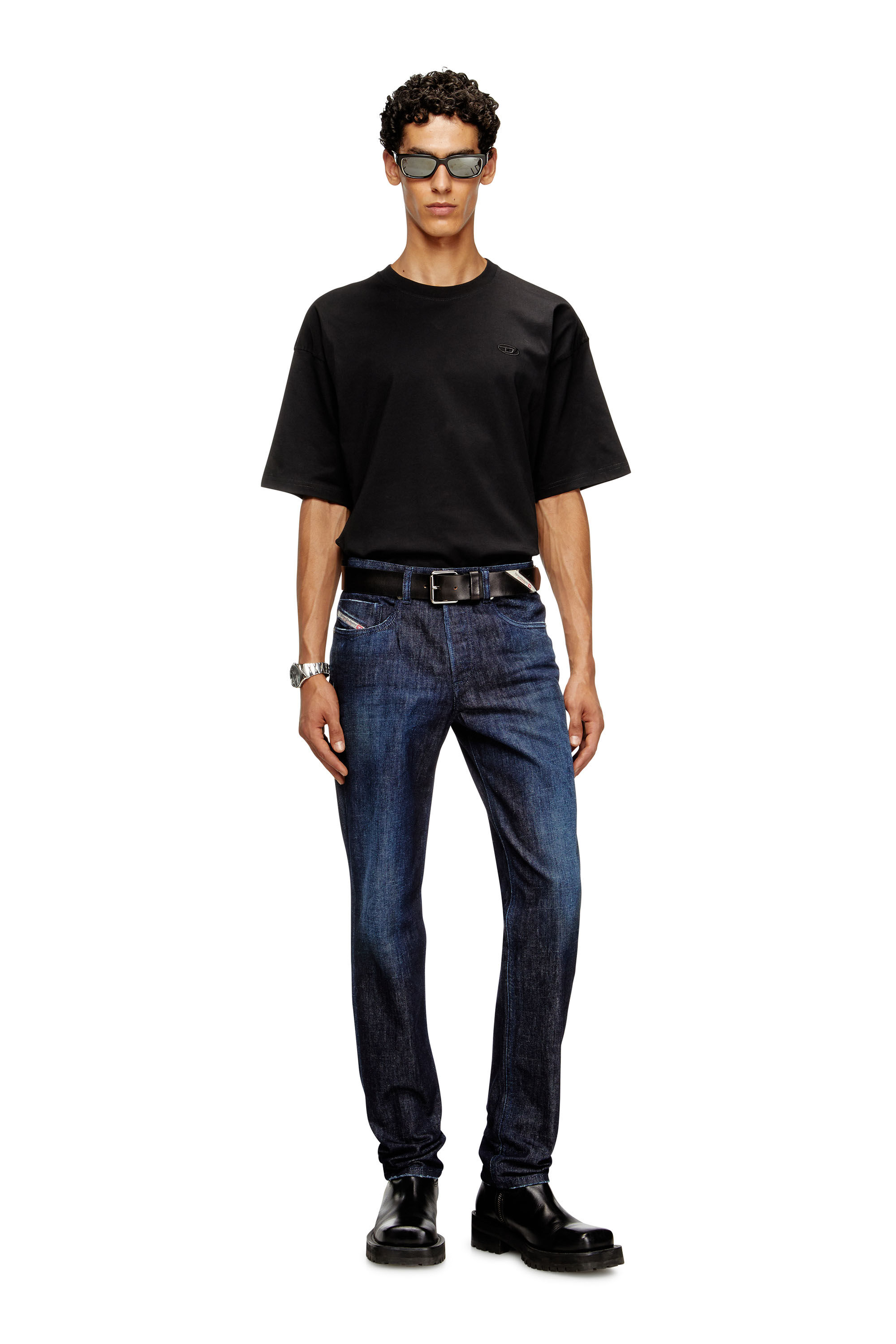 Diesel - Herren Regular Jeans 2023 D-Finitive 09M19, Dunkelblau - 1