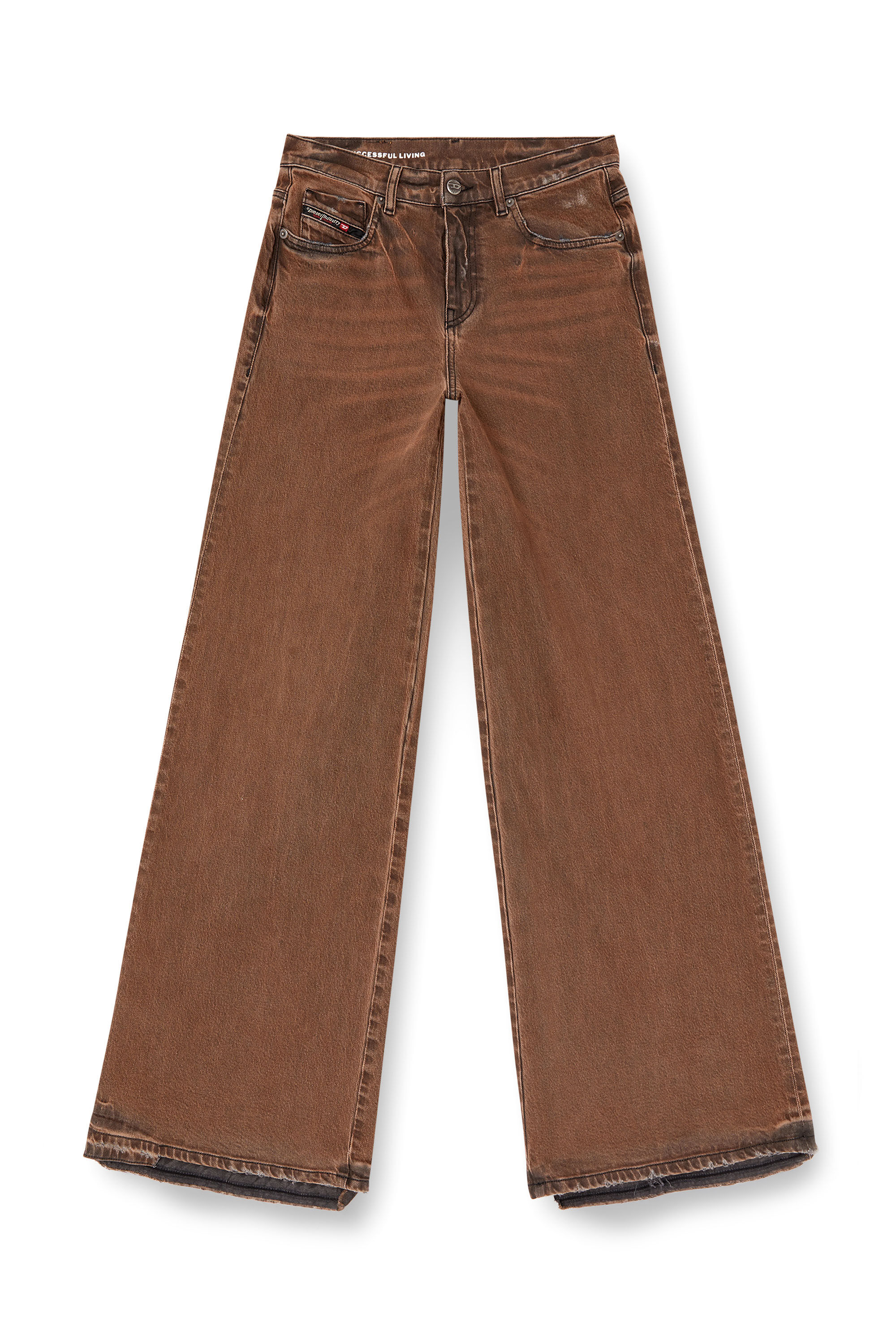Diesel - Damen Flare Jeans 1978 D-Akemi 09L24, Braun - 2
