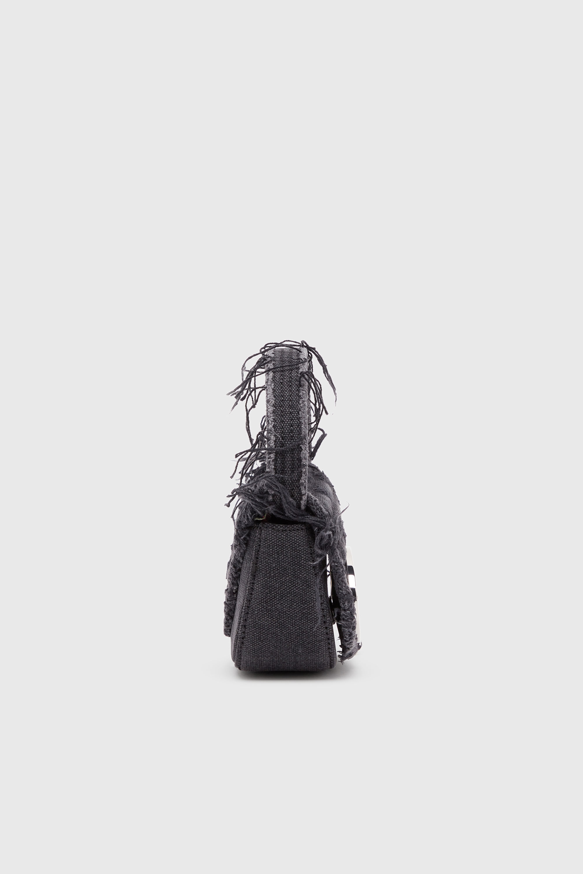 Diesel - 1DR XS, Damen 1DR XS-Ikonische Mini-Tasche aus Canvas und Leder in Schwarz - 5