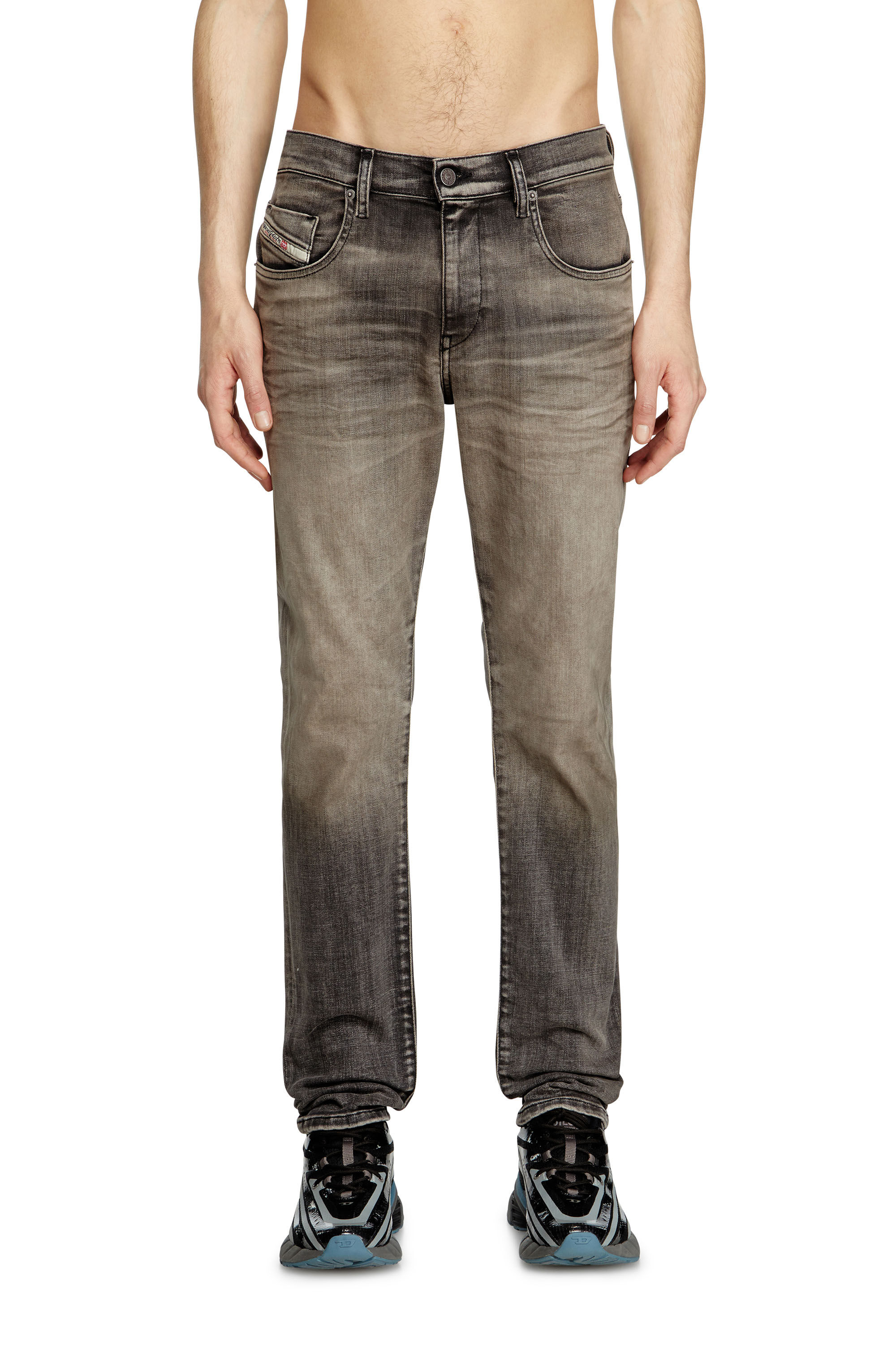 Diesel - Herren Slim Jeans 2019 D-Strukt 09L39, Hellgrau - 3