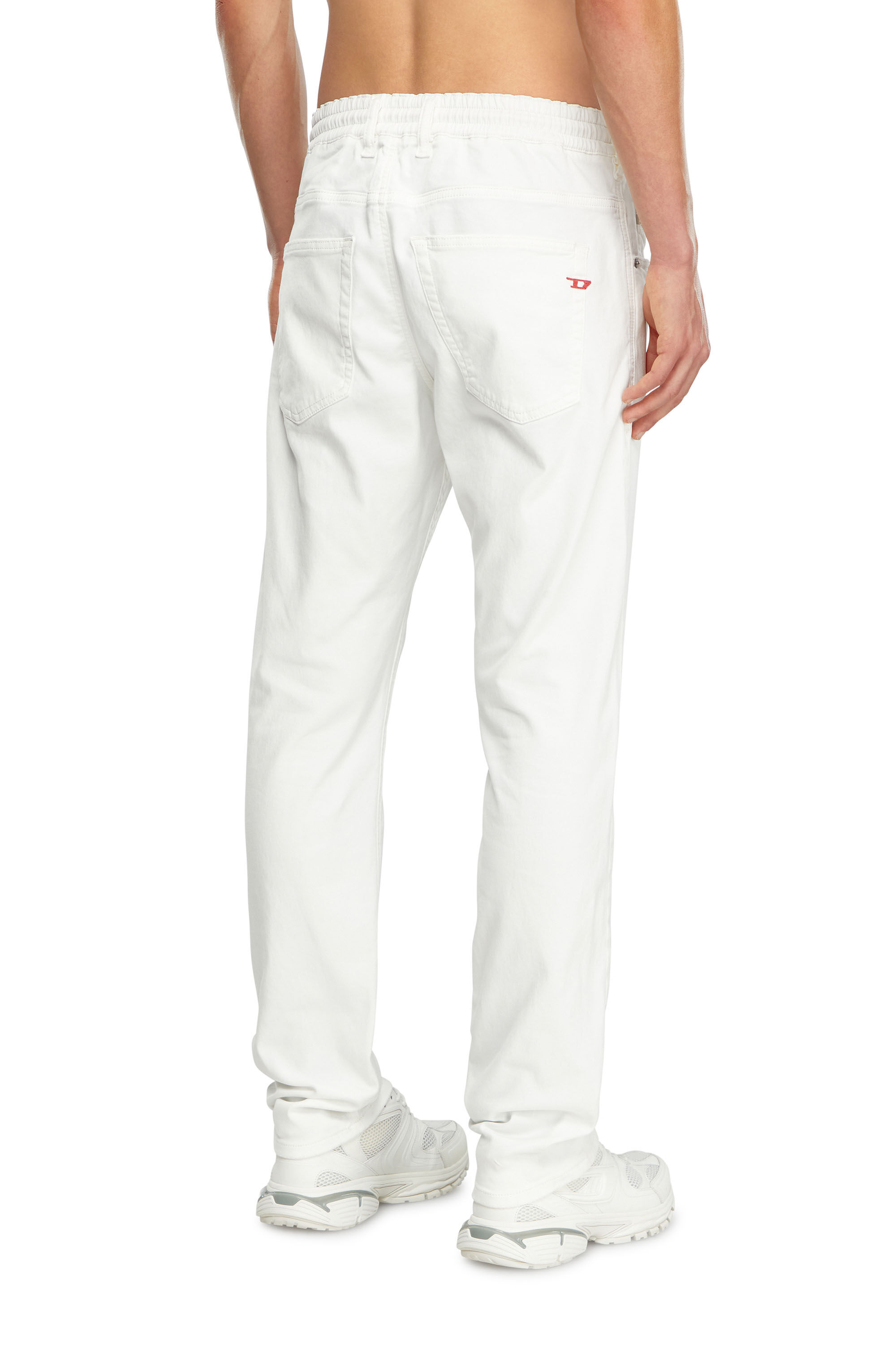 JNCO Men's White and Cream Jeans 36×30 - ワークパンツ・カーゴパンツ・ペインターパンツ