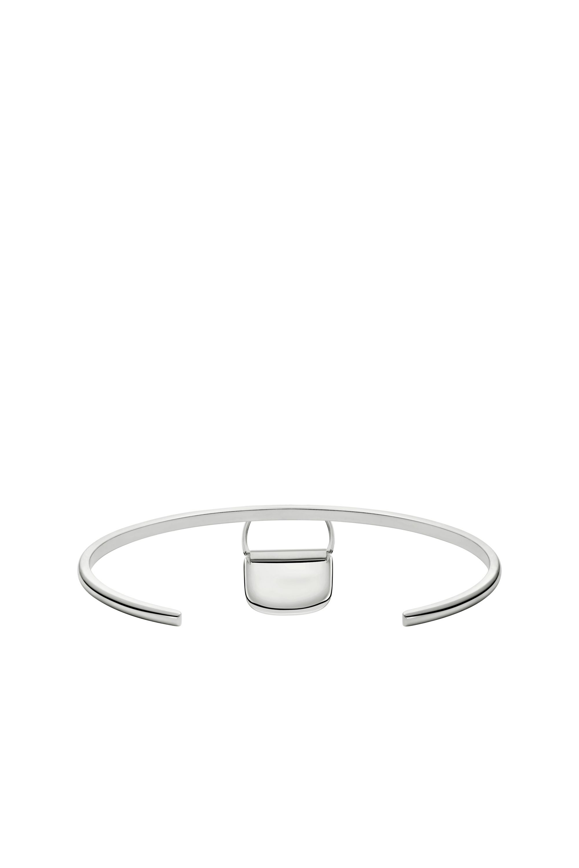 Diesel - DX1621040 JEWELLERY, Unisex Armreif aus Edelstahl in Silber - 2