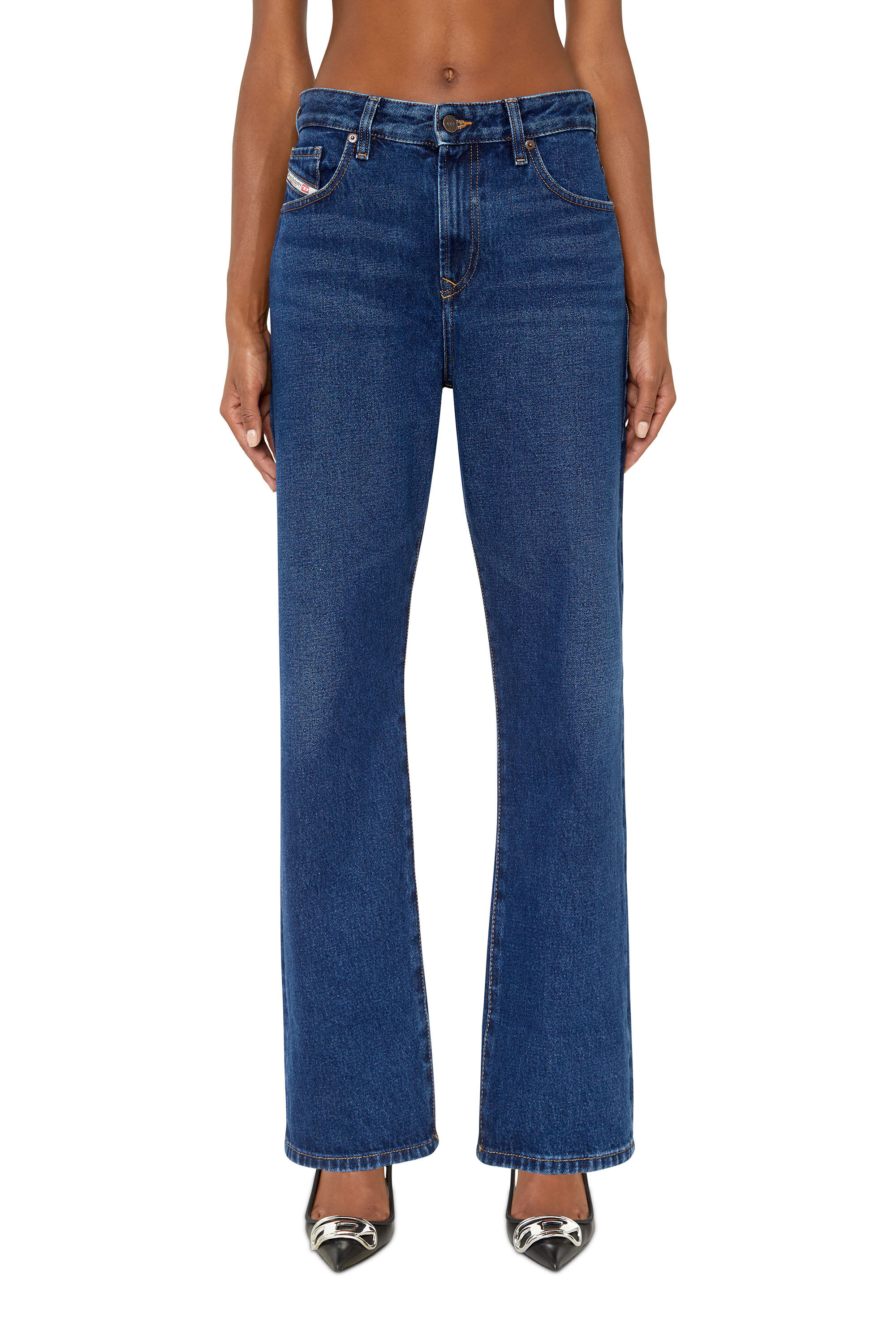 Diesel - 1999 D-Reggy 007E6 Straight Jeans, Dunkelblau - Image 3