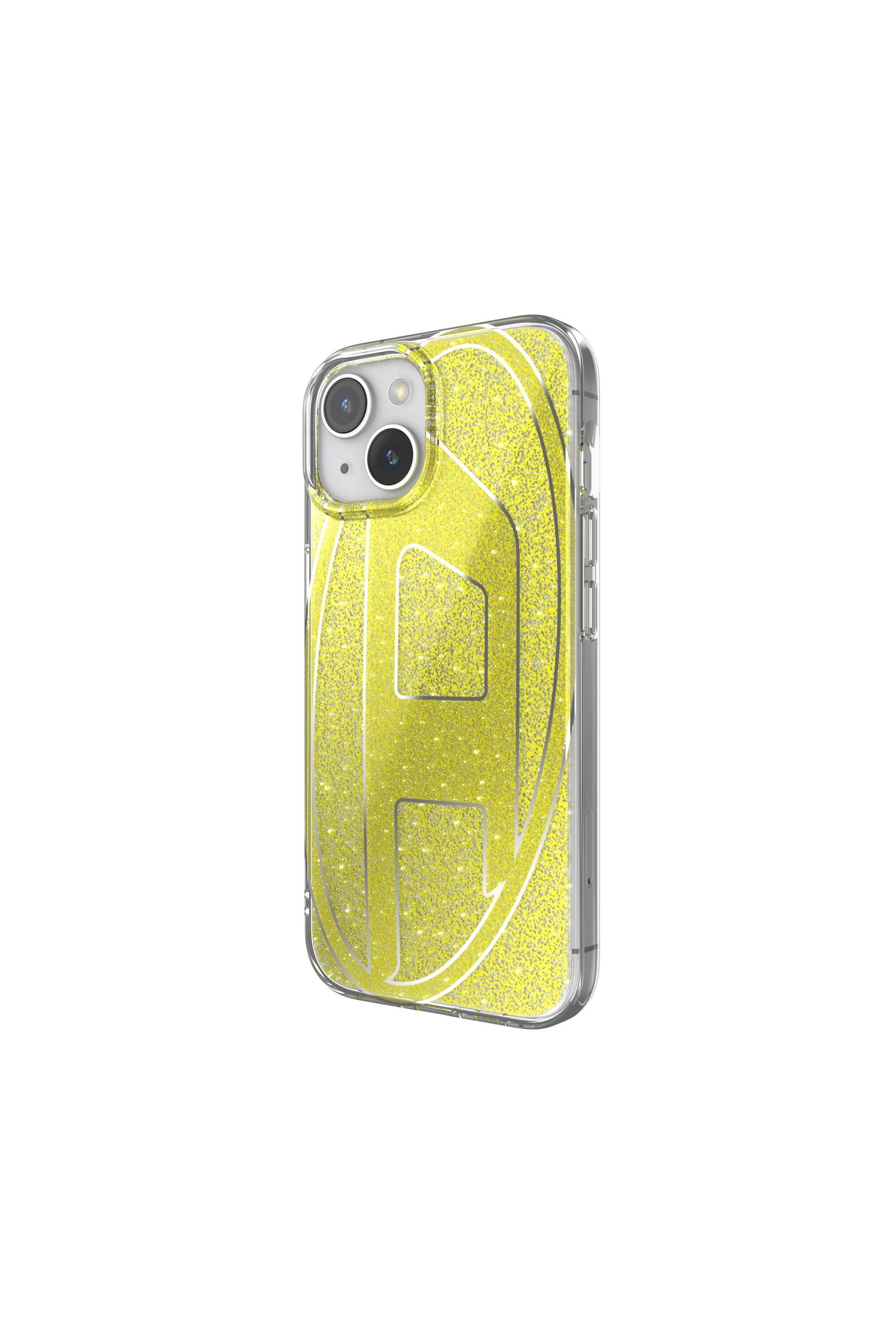 Diesel - 60027 AOP CASE, Unisex Glitter Case für iP 15 in Gold - 4