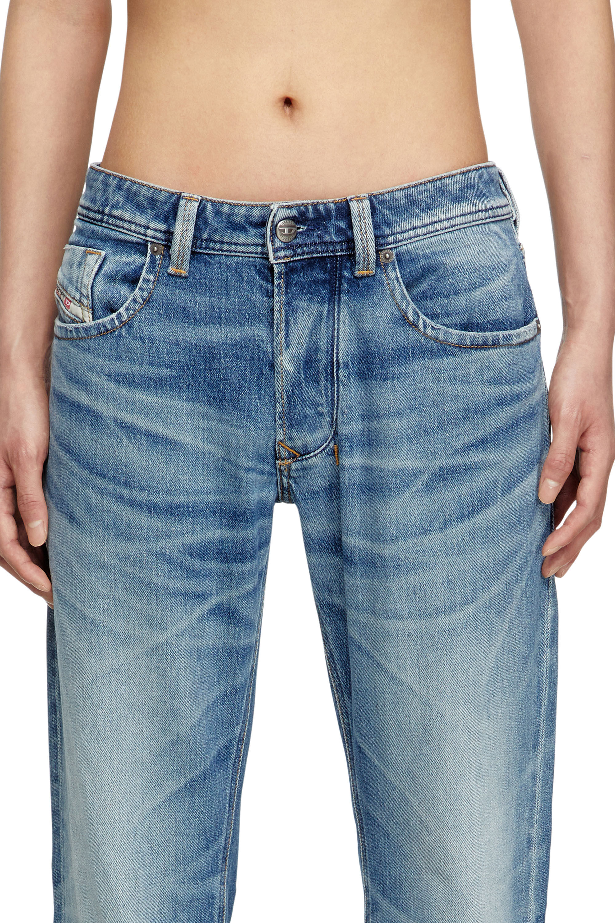Diesel - Herren Regular Jeans 1985 Larkee 09M12, Mittelblau - 5