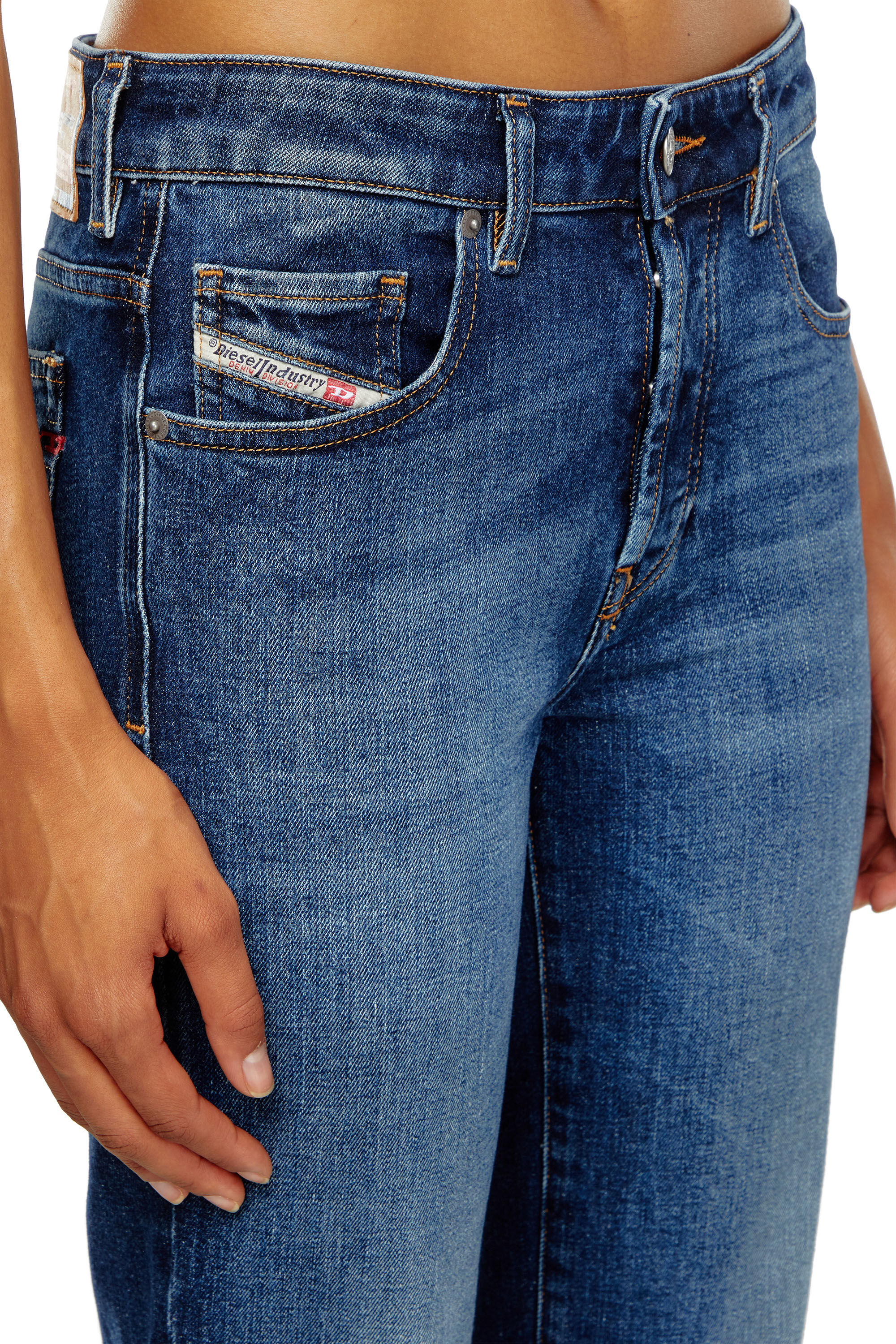 Diesel - Damen Regular Jeans 1989 D-Mine 09I28, Dunkelblau - 5