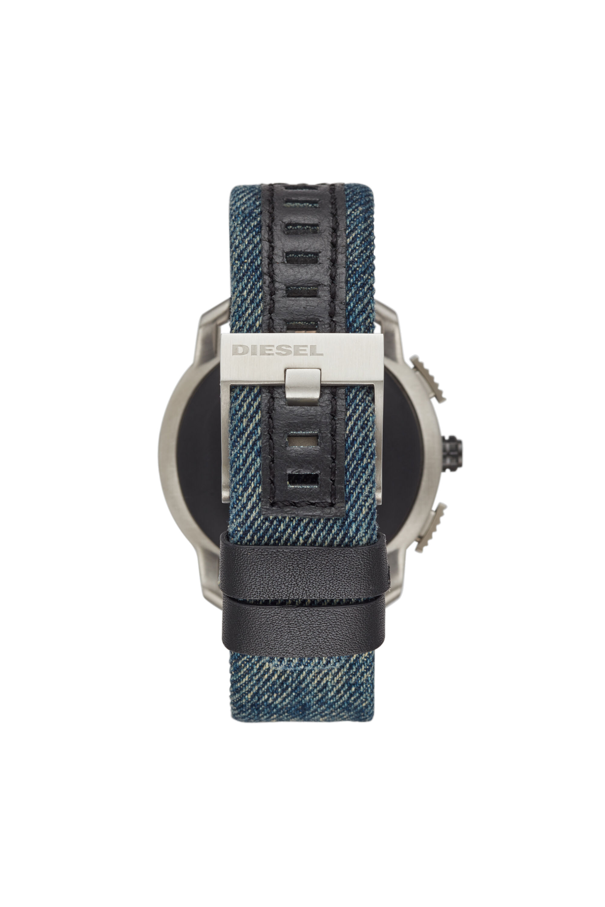 DT2015 Herren Axial Smartwatch mit blauem Denimarmband Diesel