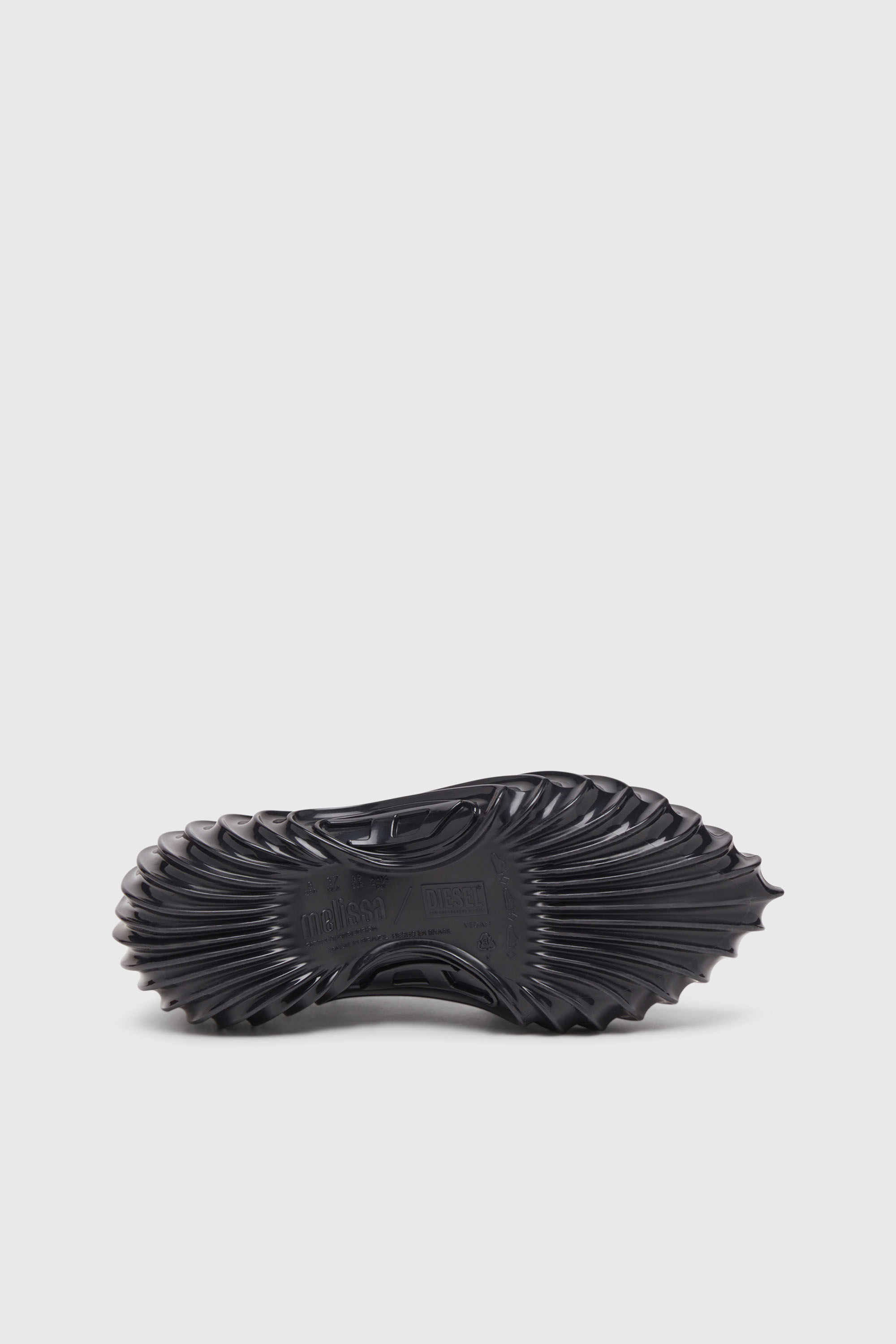 Diesel - MELISSA QUANTUM SNEAKERS X, Unisex Sneaker zum Schl&uuml;pfen aus Melflex&reg; in Schwarz - 5