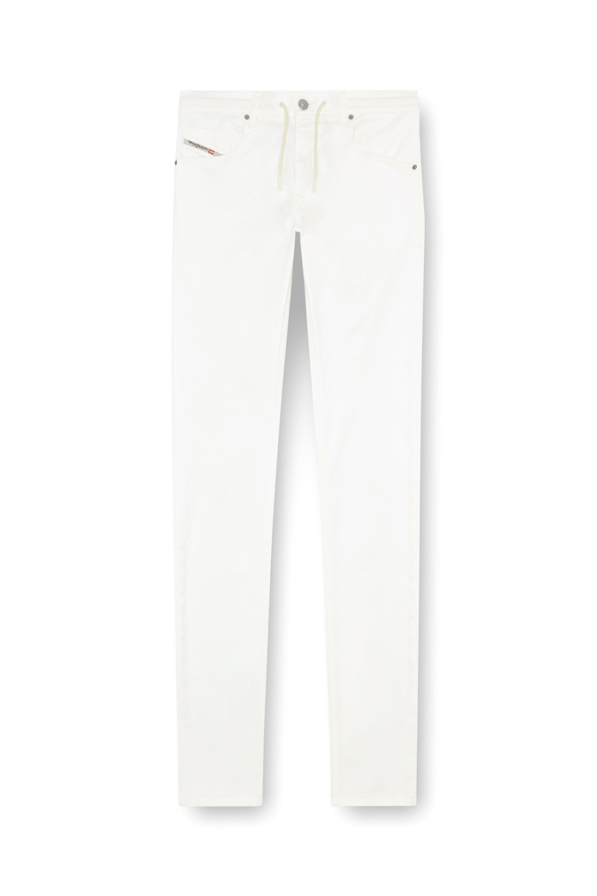 Herren Regular Jeans | Weiß | Diesel 2030 D-Krooley Joggjeans®
