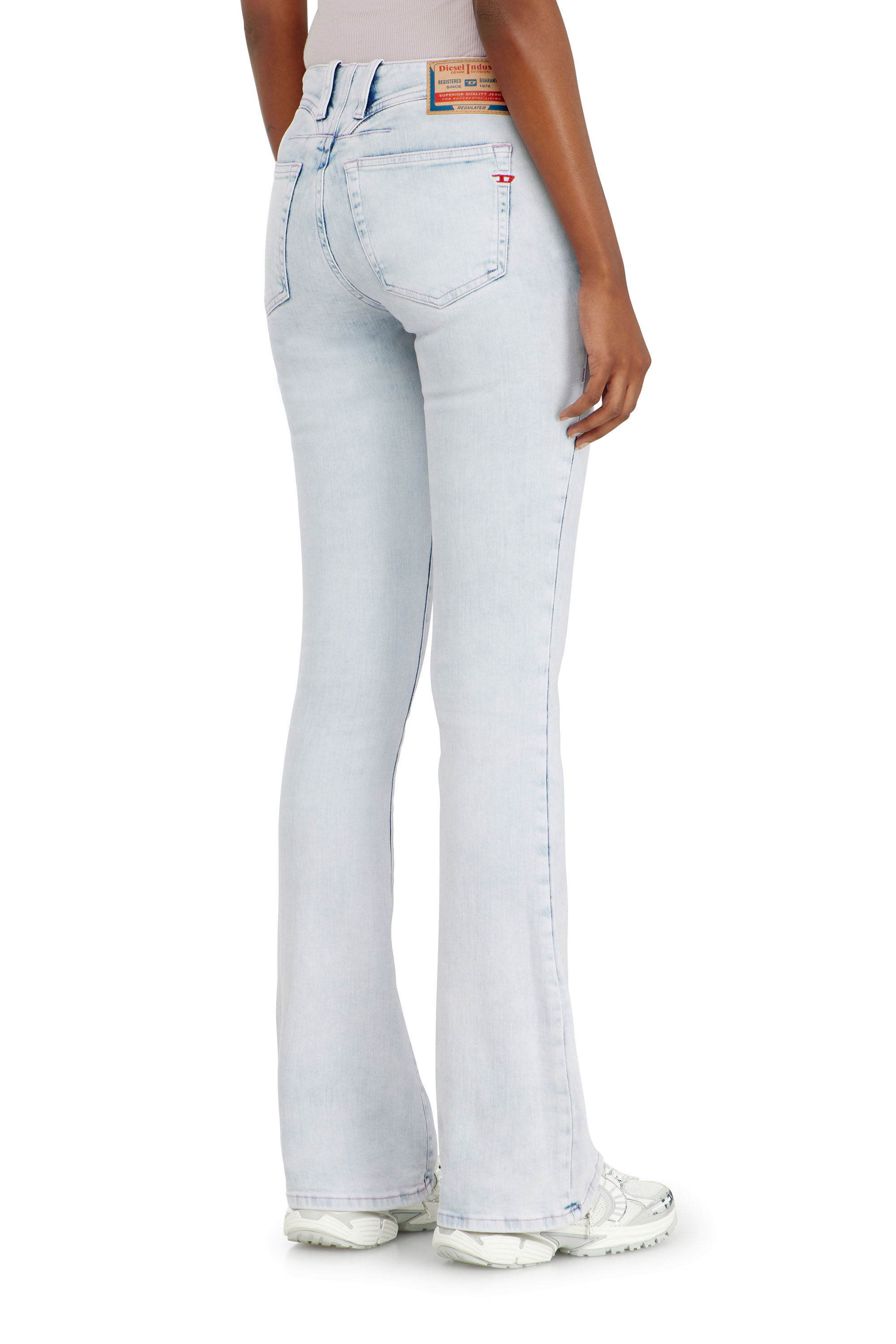Diesel - Damen Bootcut Jeans 1969 D-Ebbey 0HDBH, Hellblau - 5