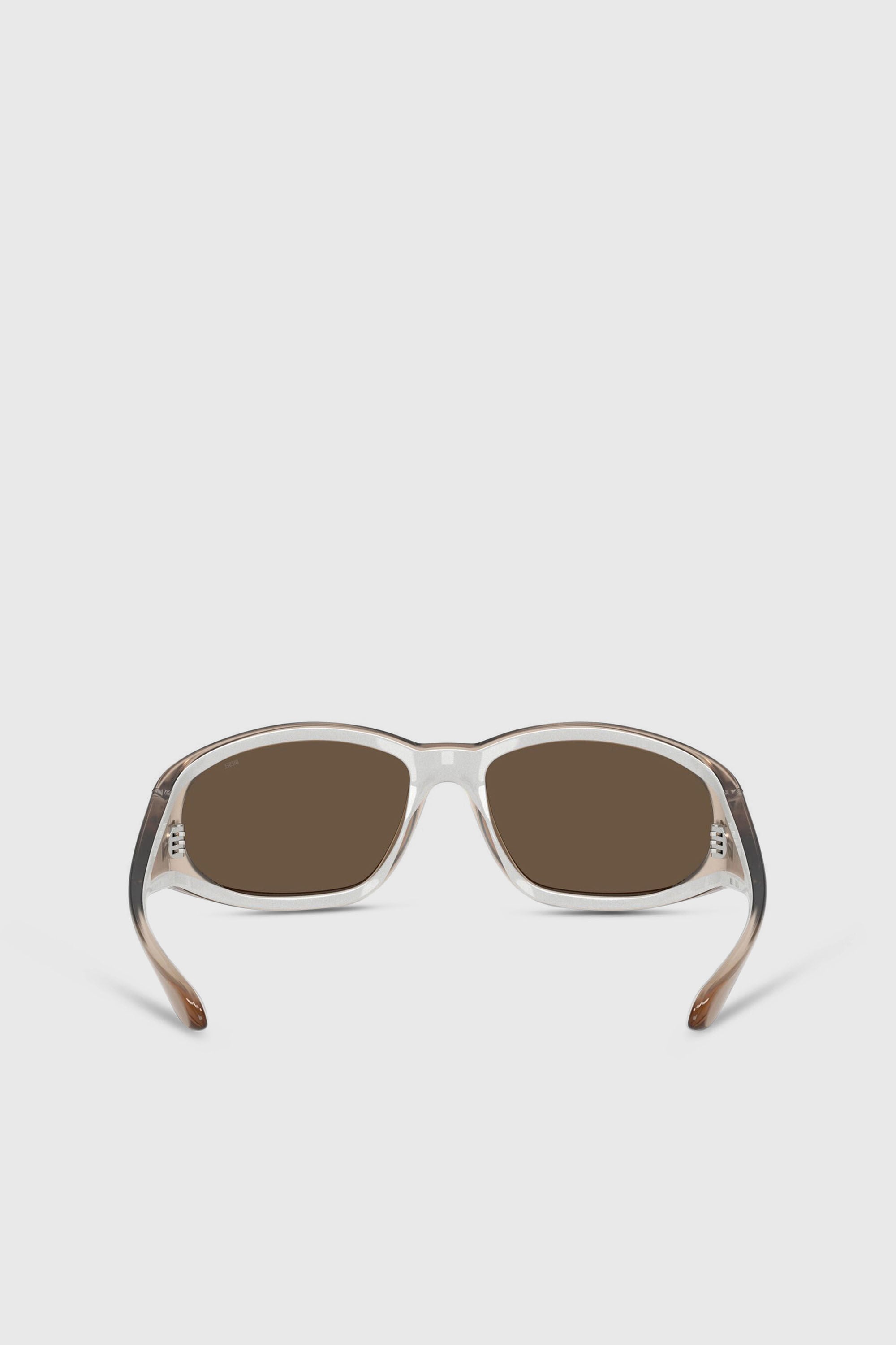 Diesel - 0DL3002, Unisex's Rectangular sunglasses in acetate in Brown - 3