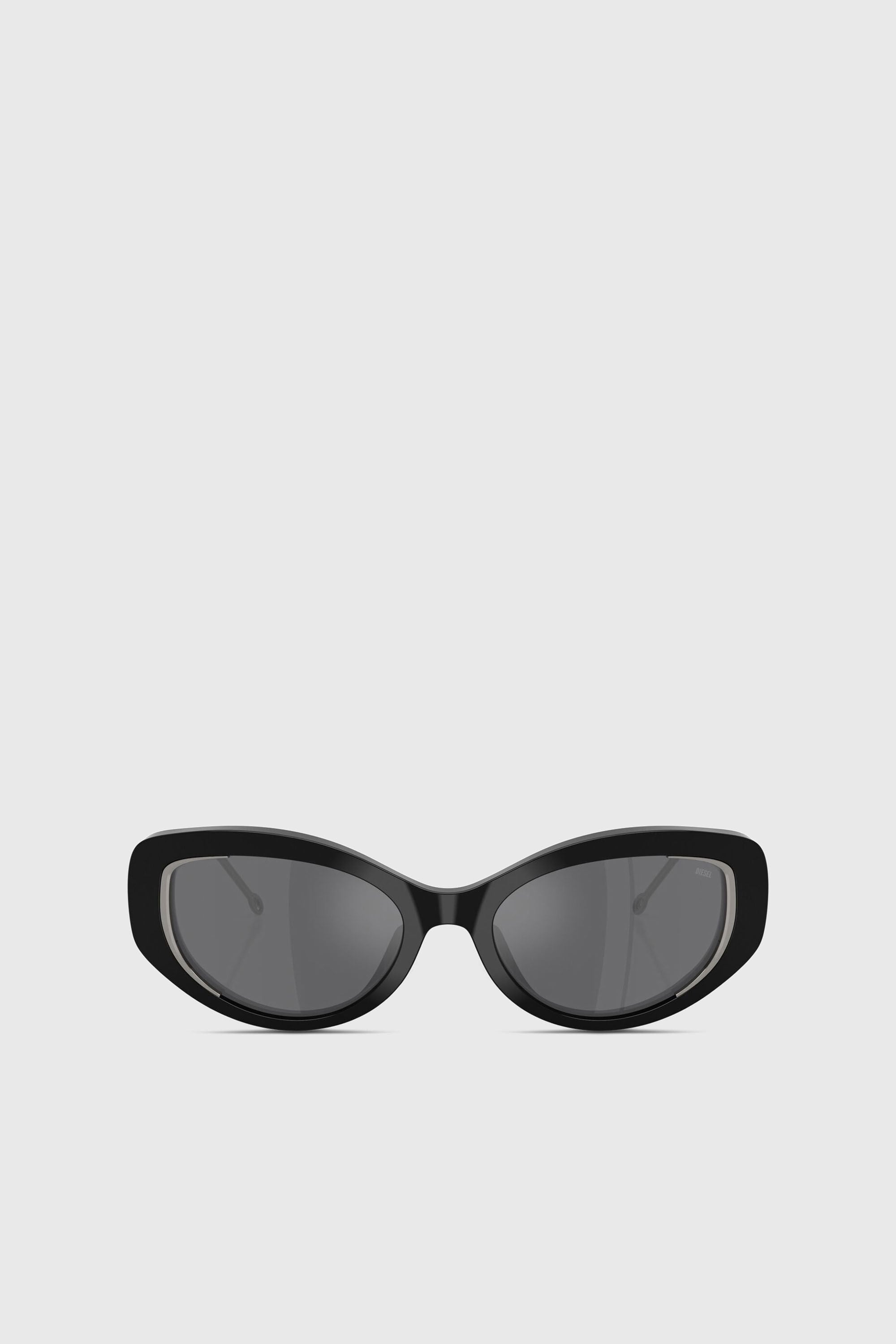 Diesel - 0DL2001 SIZE 54, Unisex Softer Katzenaugen-Style Brille in Grau - 1
