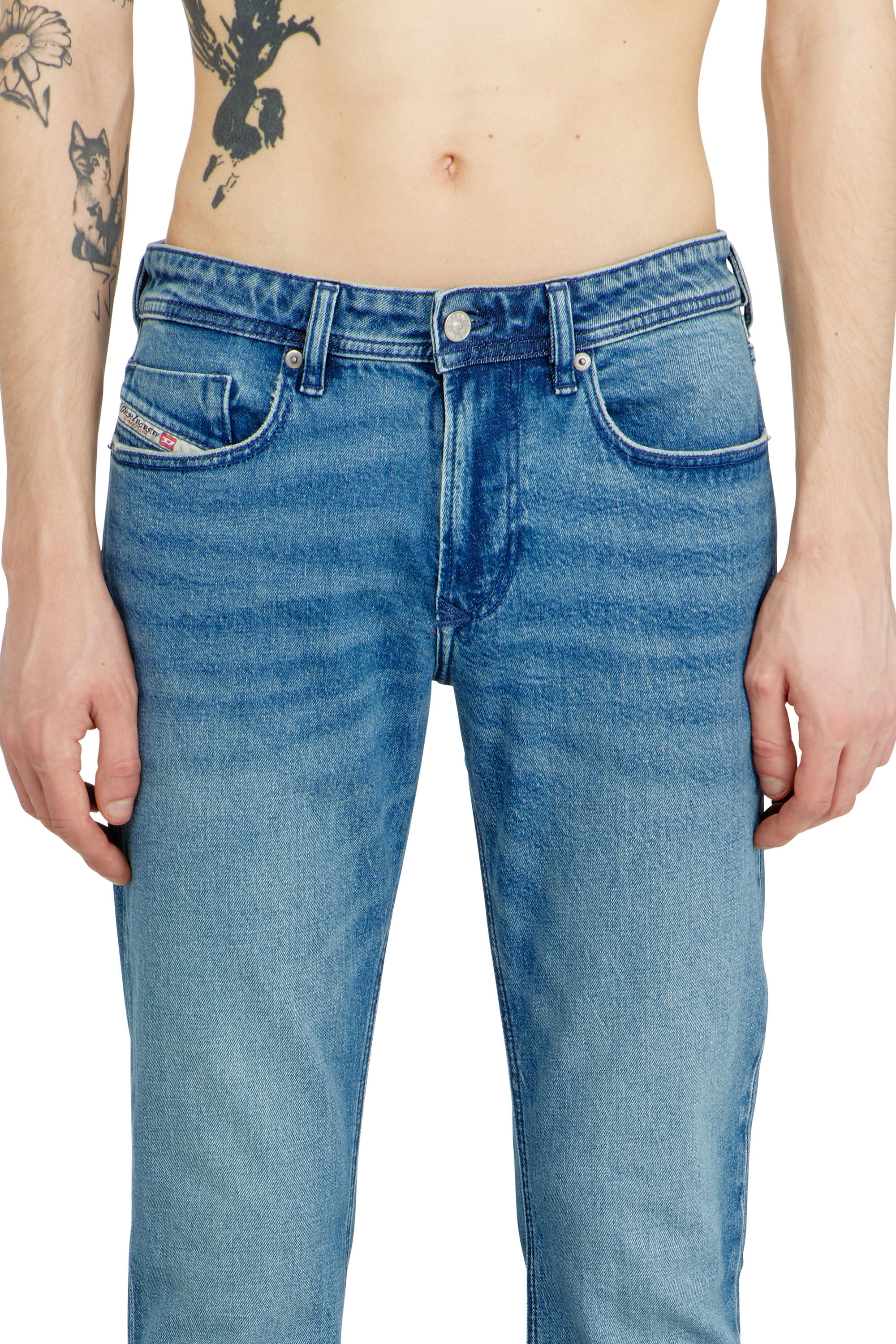 Diesel - Herren Skinny Jeans 1979 Sleenker 0BEBI, Hellblau - 5