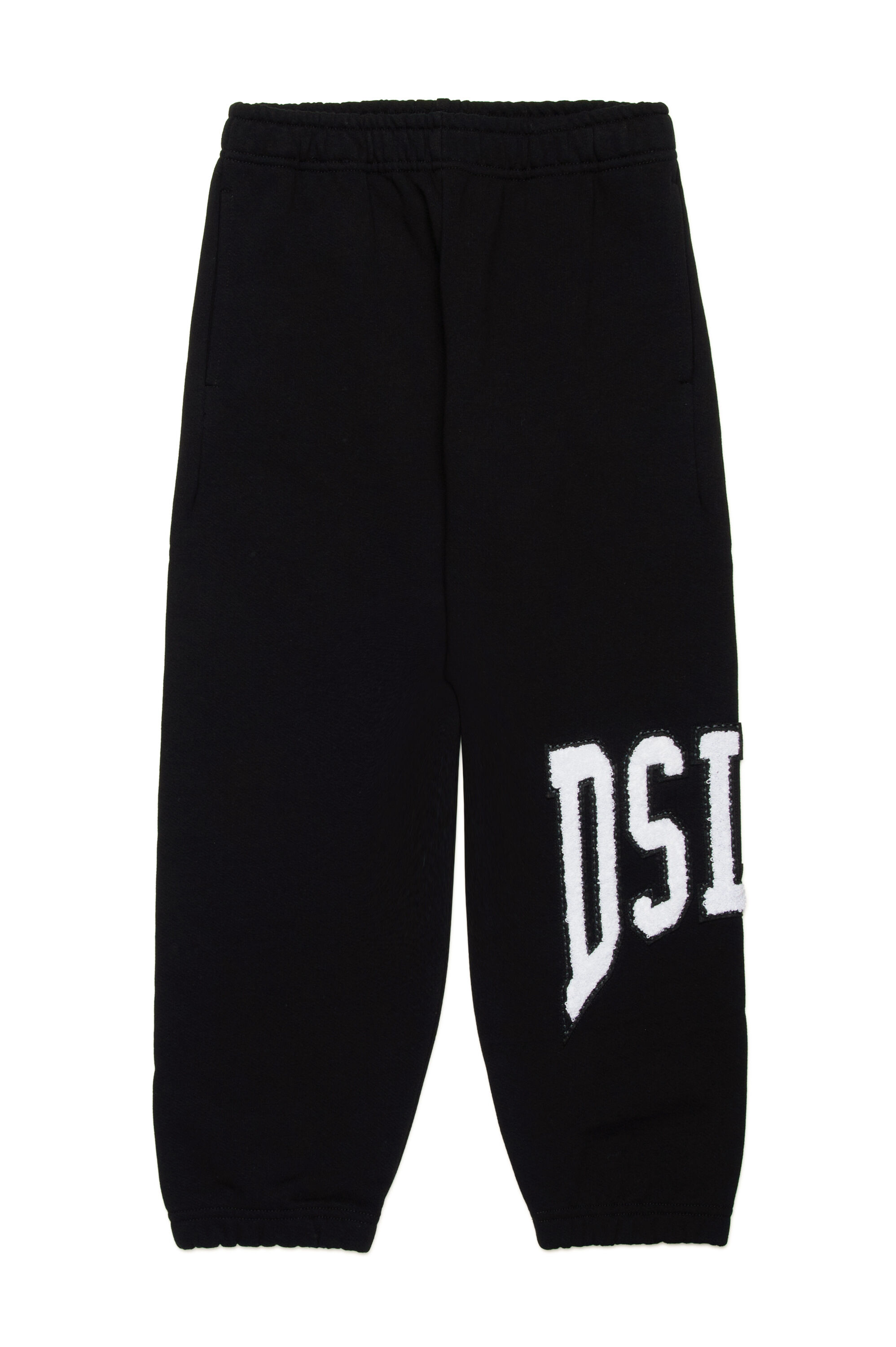 Diesel - PMARCHI, Herren Sweathose mit College-Logo in Schwarz - 1