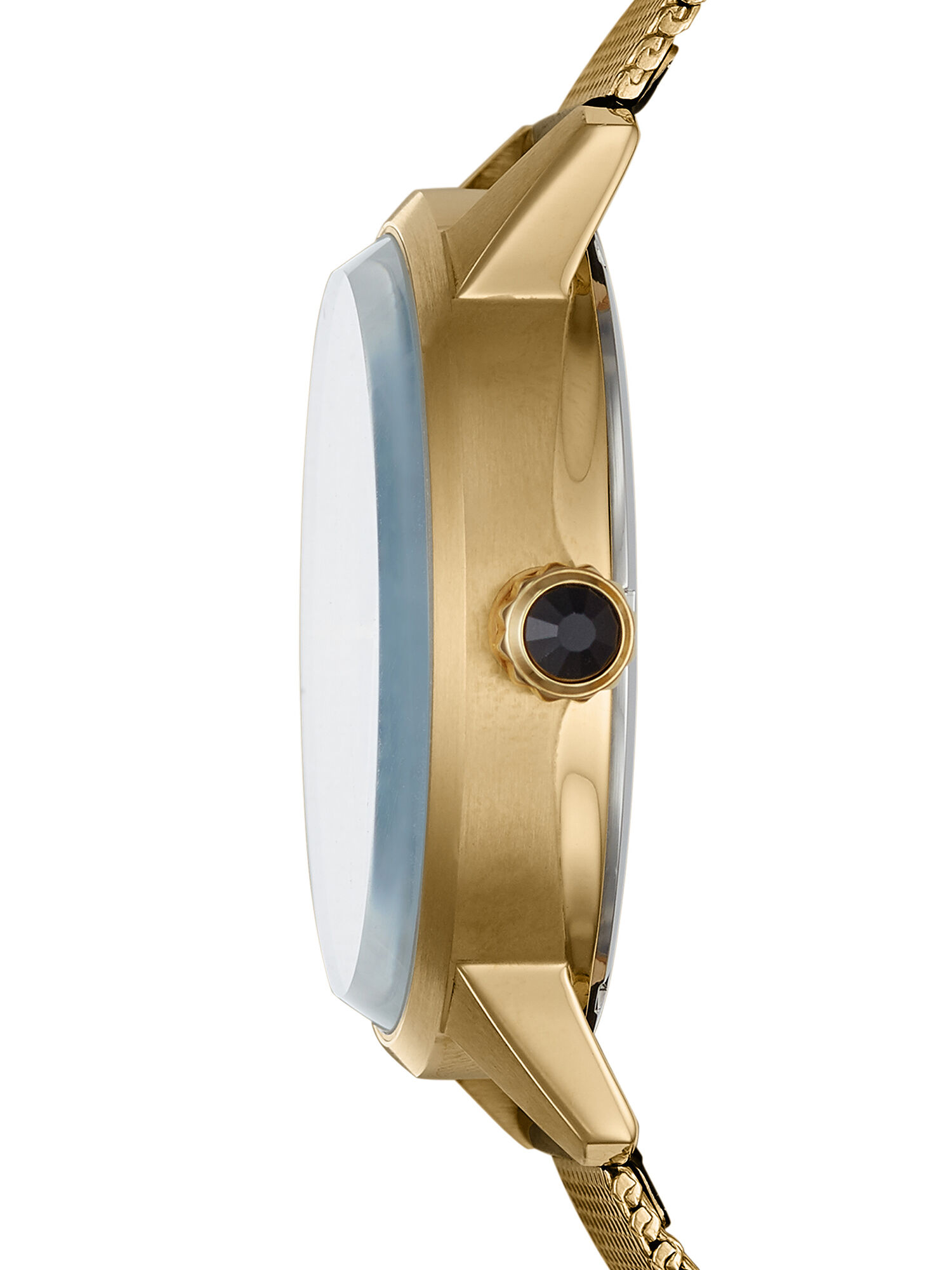 Diesel - DZ5576, Damen Uhr aus goldfarbenem Edelstahl mit drei Zeigern in Gold/Schwarz - 2