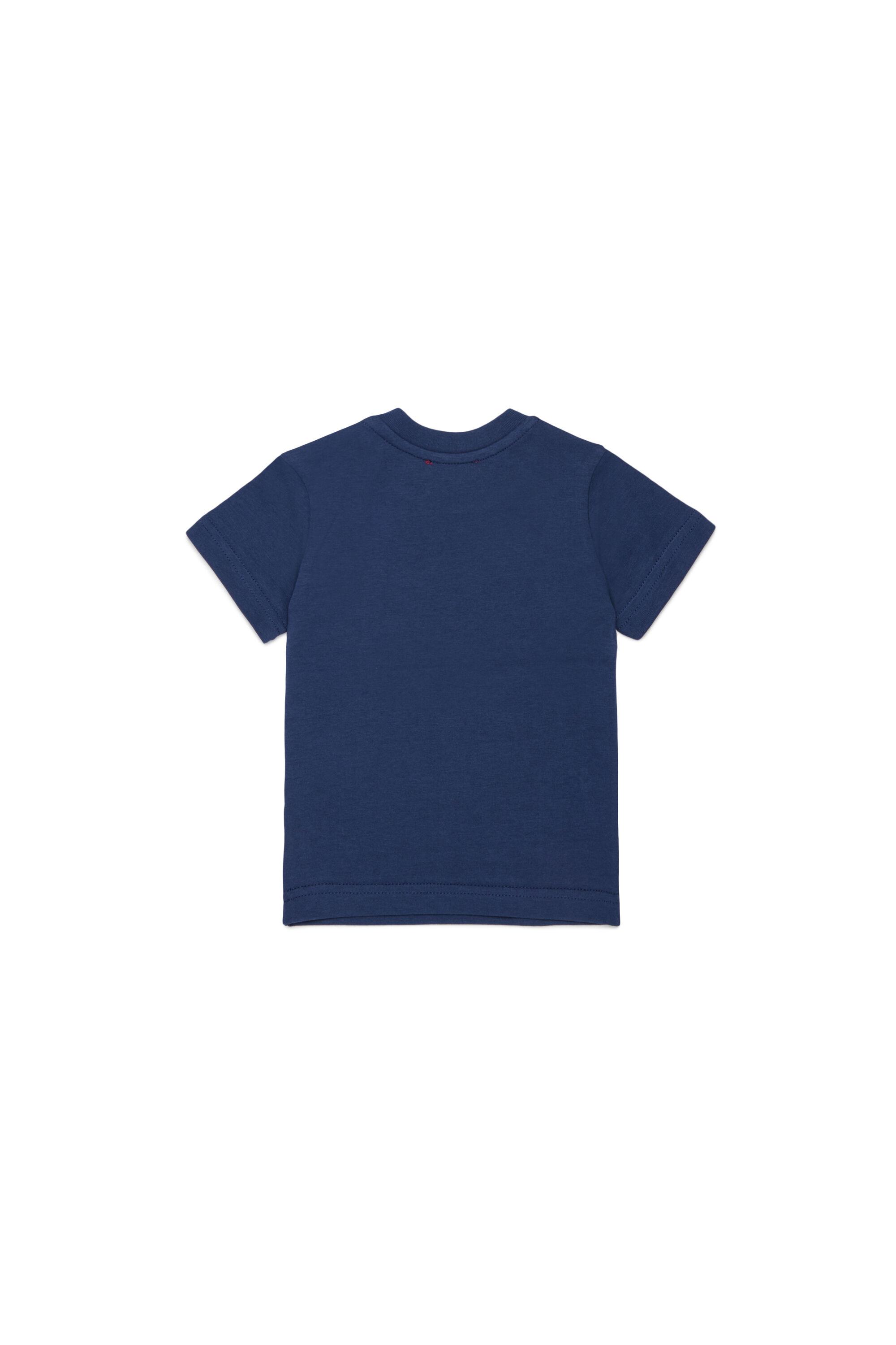 Diesel - TSINB, Herren T-Shirt aus Baumwolle mit Slogan-Print in Dunkelblau - 2