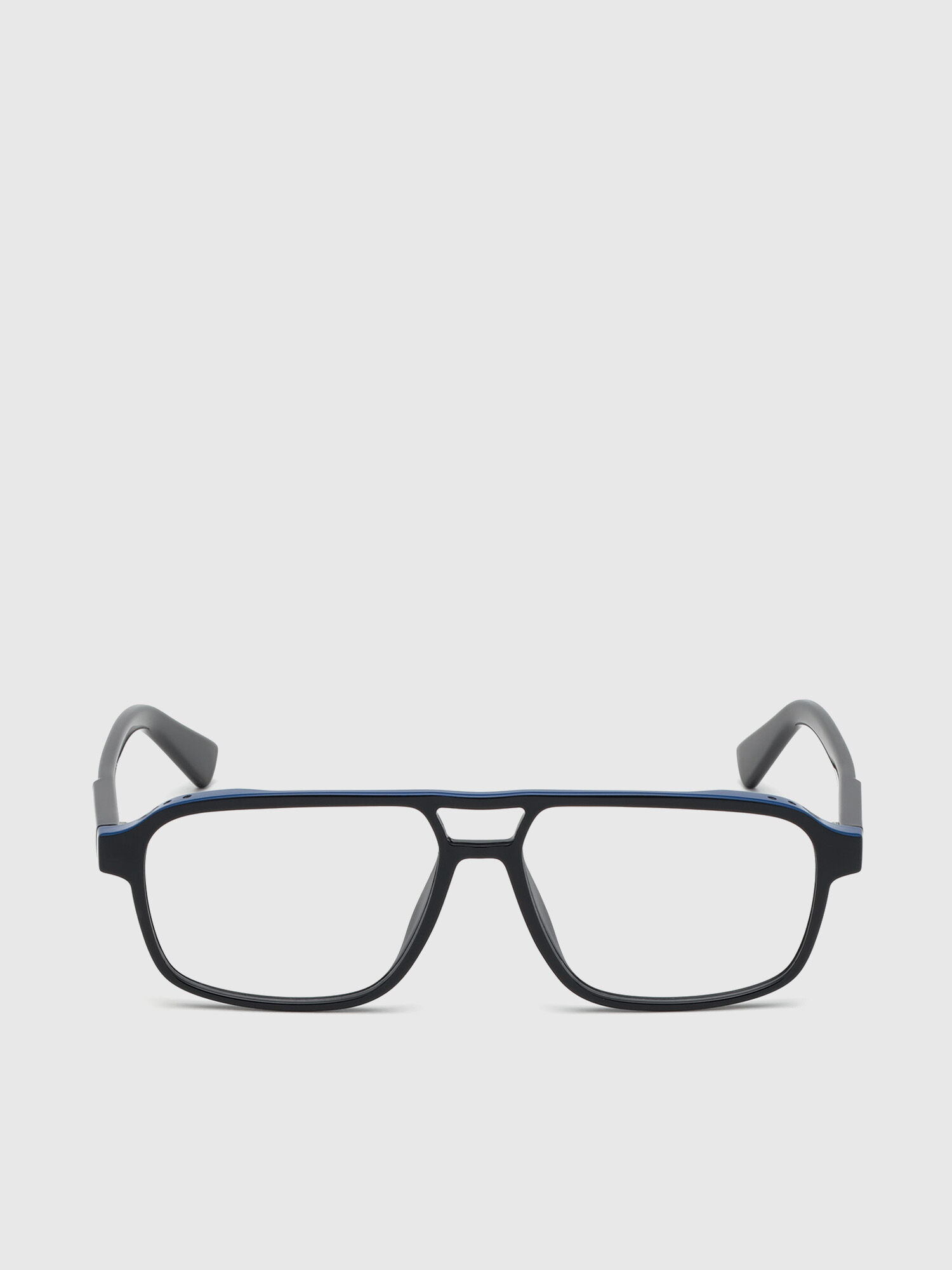 Diesel - DL5309, Herren Korrekturbrille mit Navigatorform in Schwarz - 1