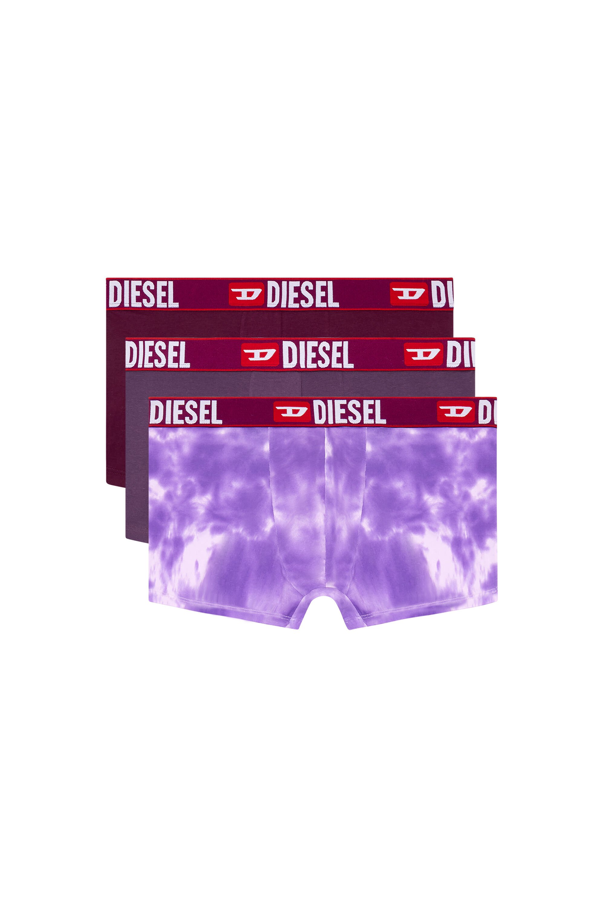 Diesel - UMBX-DAMIENTHREEPACK, Schwarz/Violett - Image 4