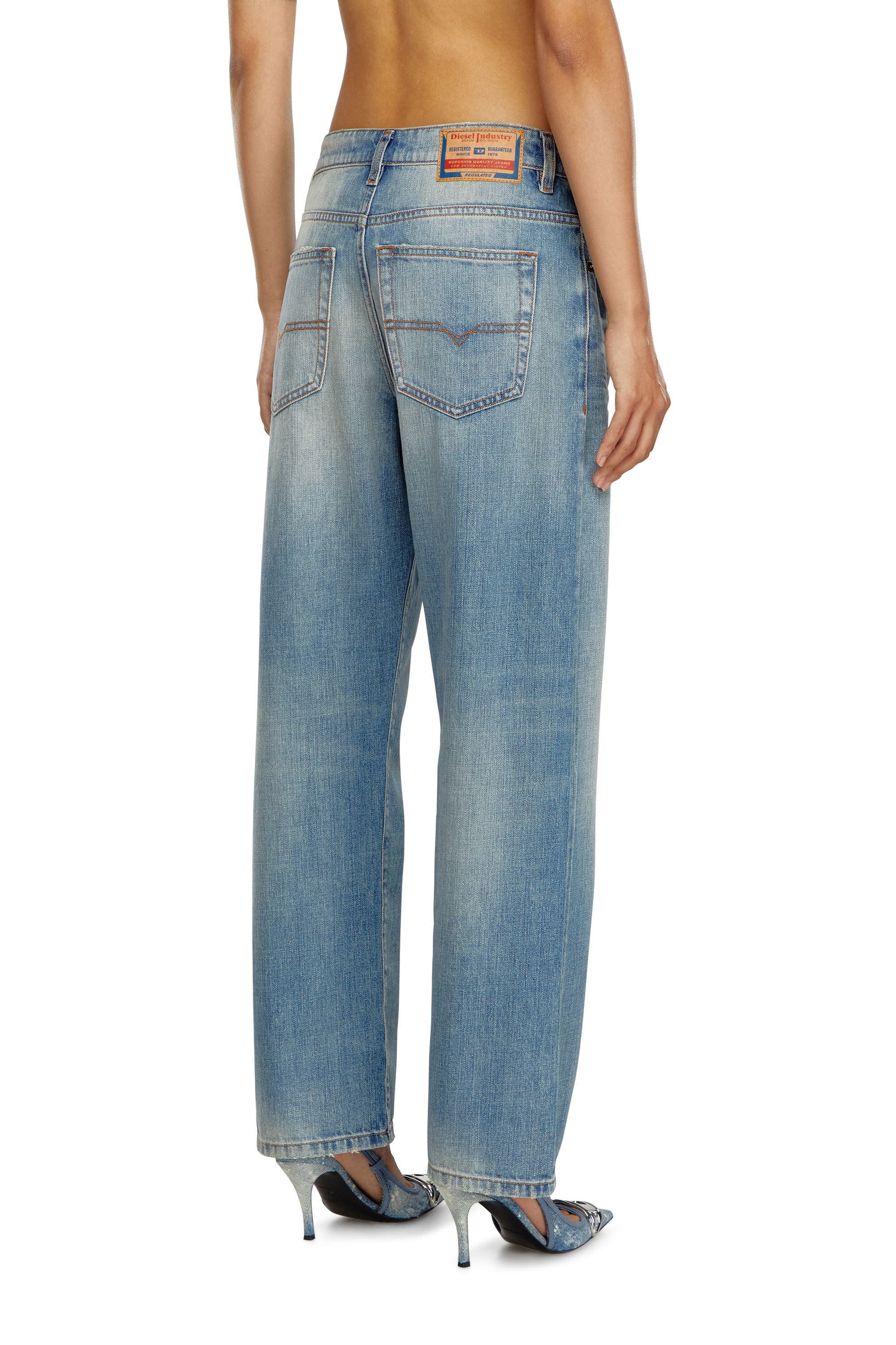 Diesel - Damen Regular Jeans 1999 D-Reggy 0GRDN, Hellblau - 4
