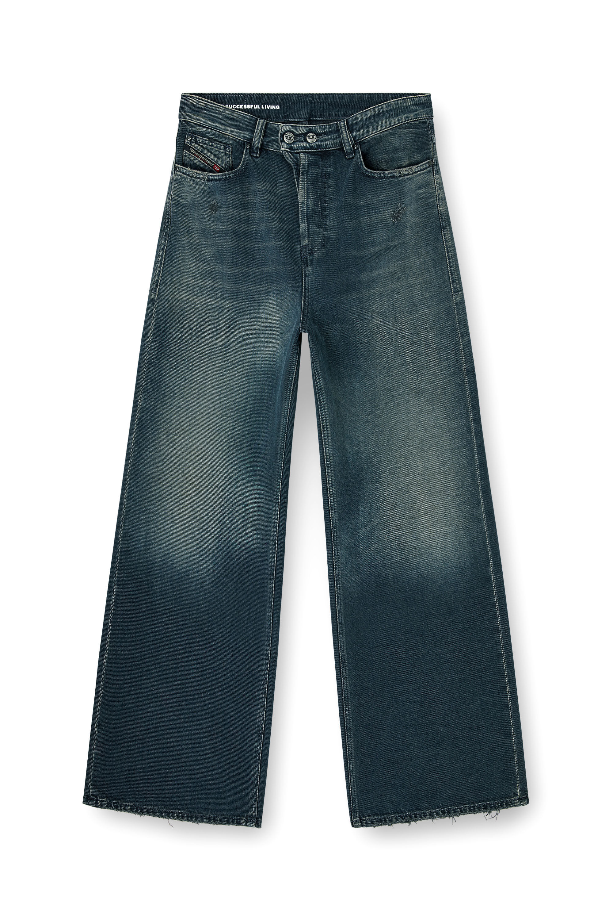 Diesel - Unisex Relaxed Jeans 1996 D-Sire 09N67, Dunkelblau - 6