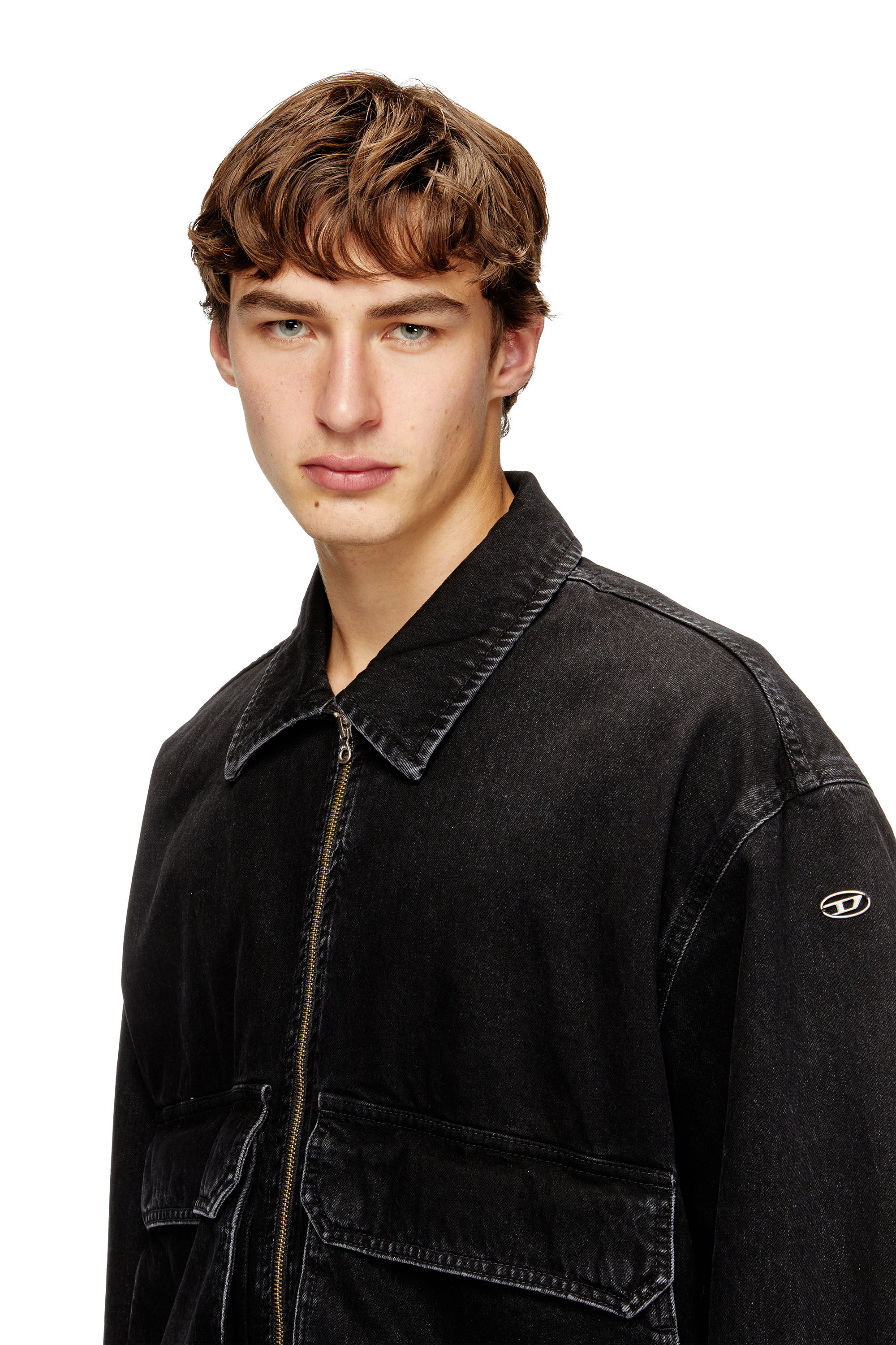 Diesel - D-KURZ, Unisex Jacke aus DNA-Denim in null - 5