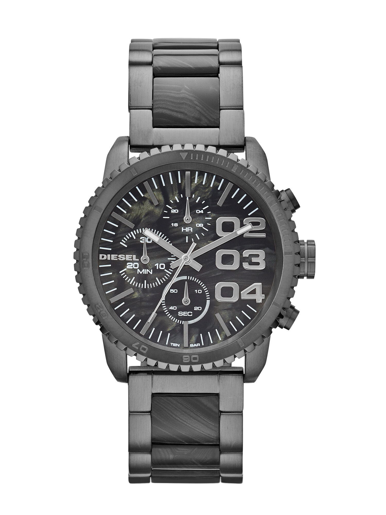 Diesel - DZ5388, Herren Quartz Analog Uhr in Schwarz - 1