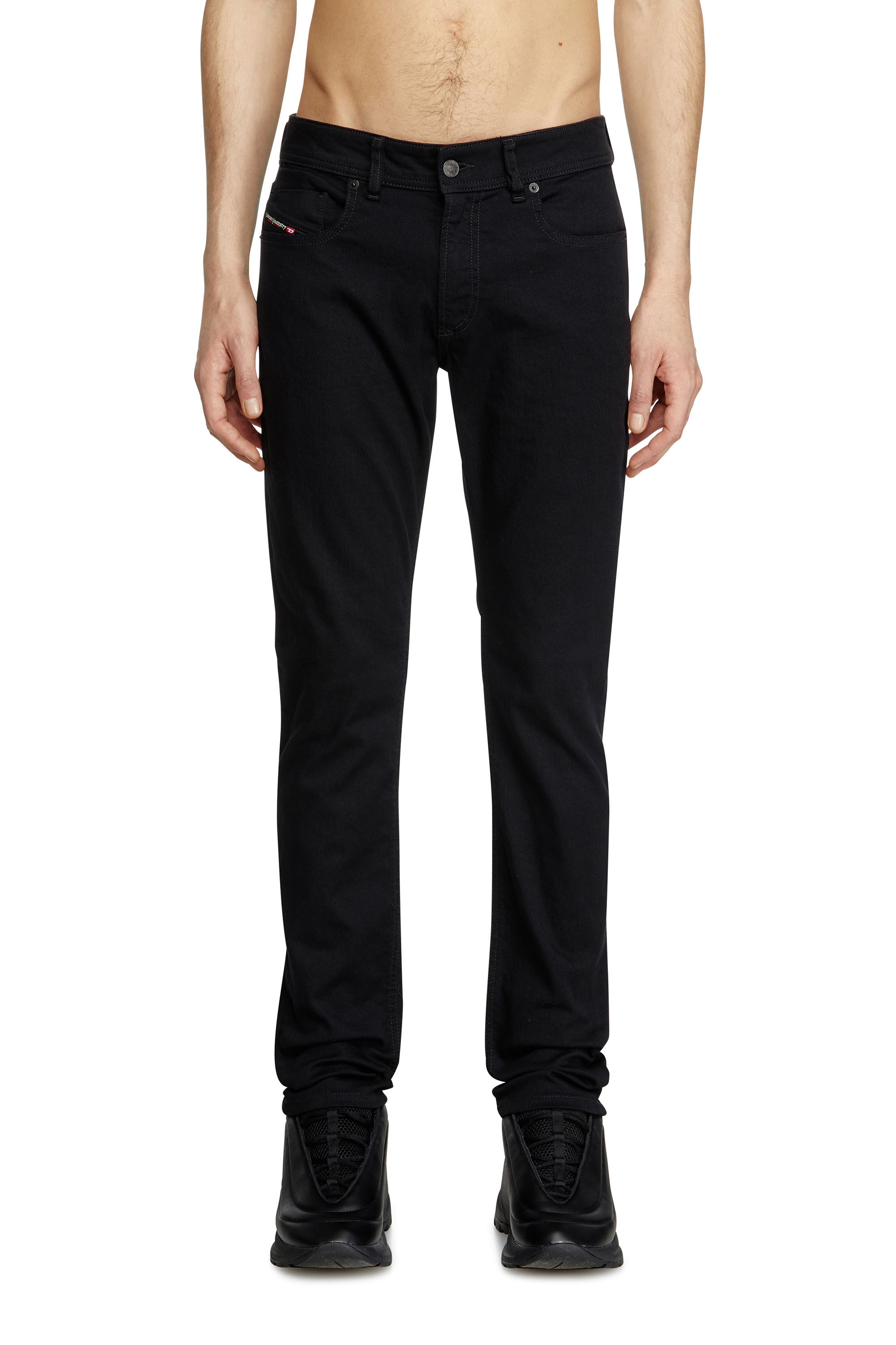 Diesel - Herren Skinny Jeans 1979 Sleenker 09C51, Schwarz/Dunkelgrau - 3